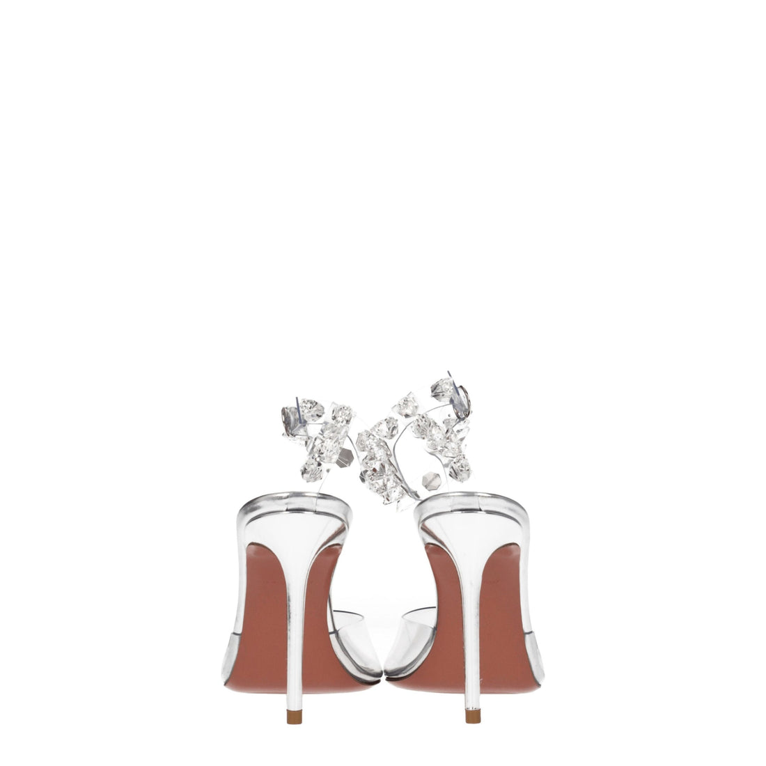 Amina Muaddi Transparent Pvc High Heel Pumps