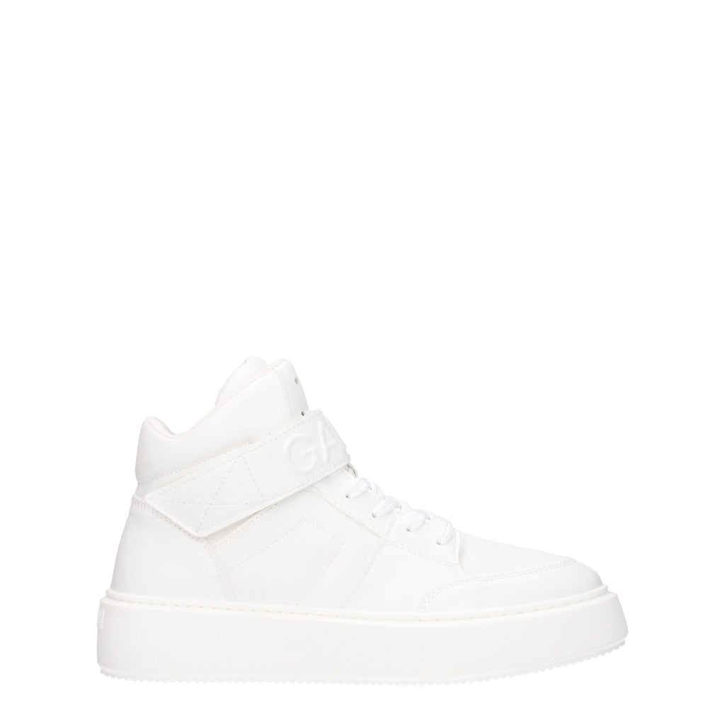 Ganni White Leather Sneakers