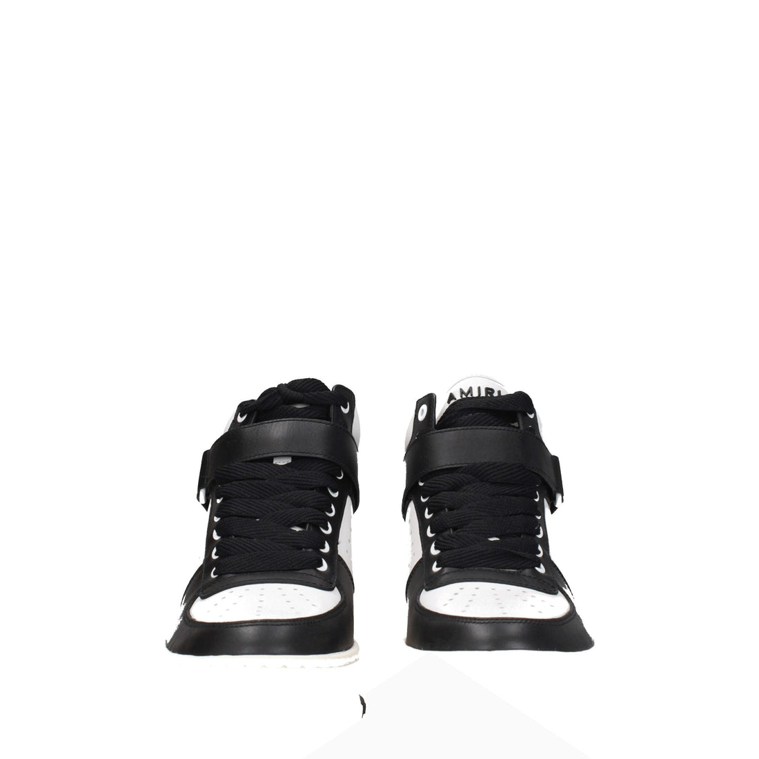 Amiri Black Leather High Top Sneakers
