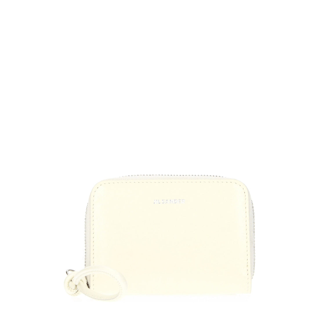 Jil Sander Beige Leather Wallet