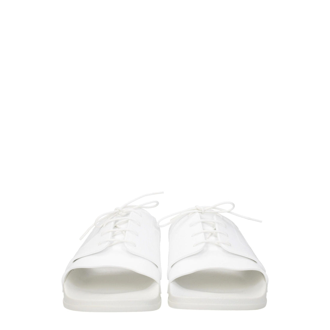 Maison Margiela White Cotton Slippers