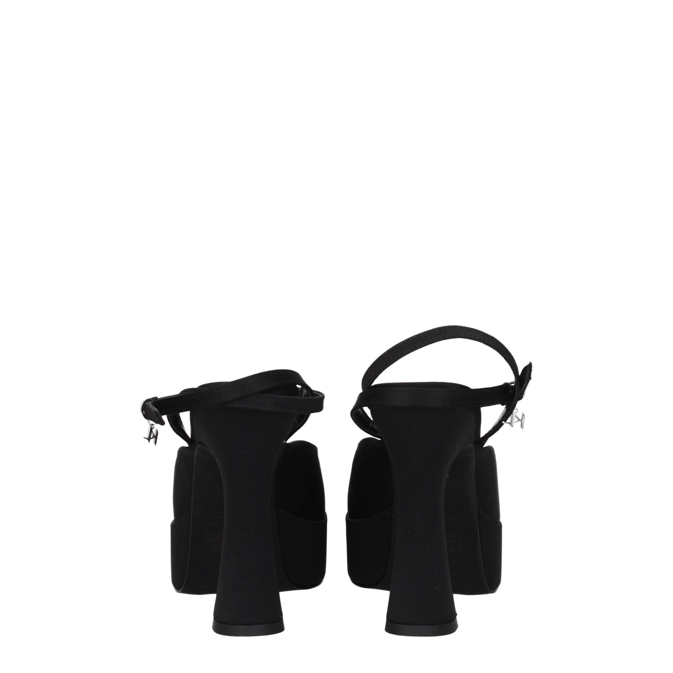 Karl Lagerfeld Black Fabric Sandal
