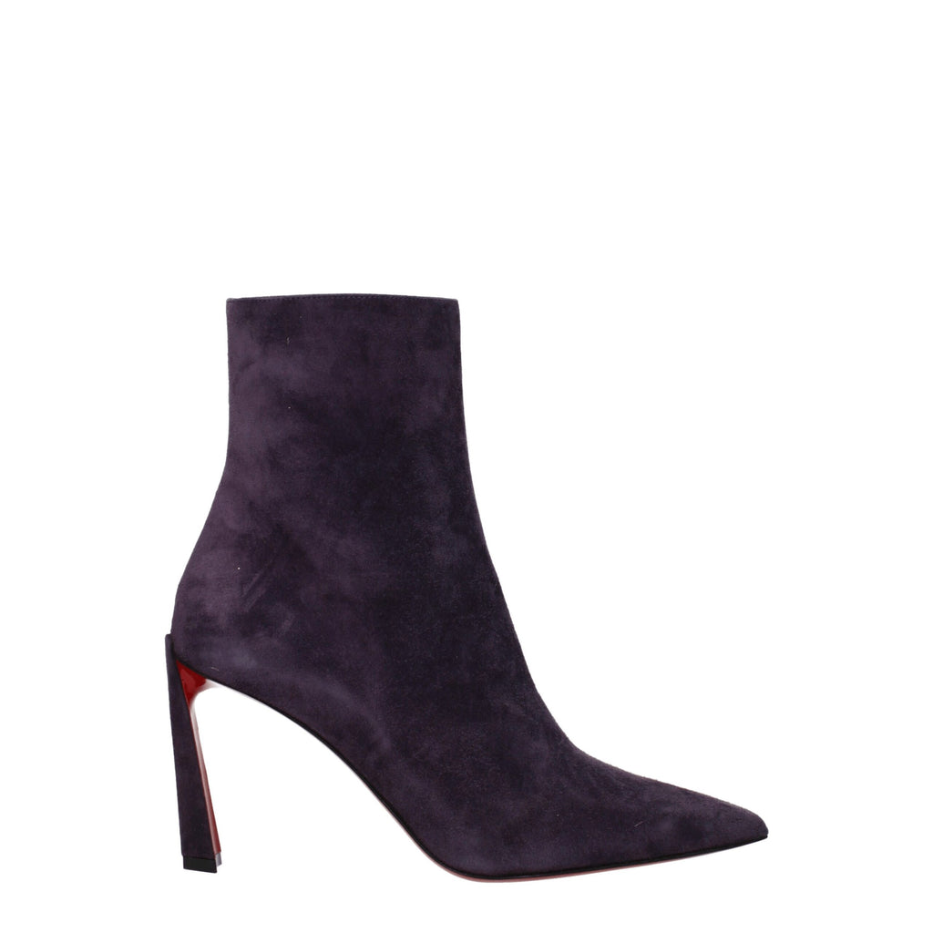 Christian Louboutin Purple Leather Ankle