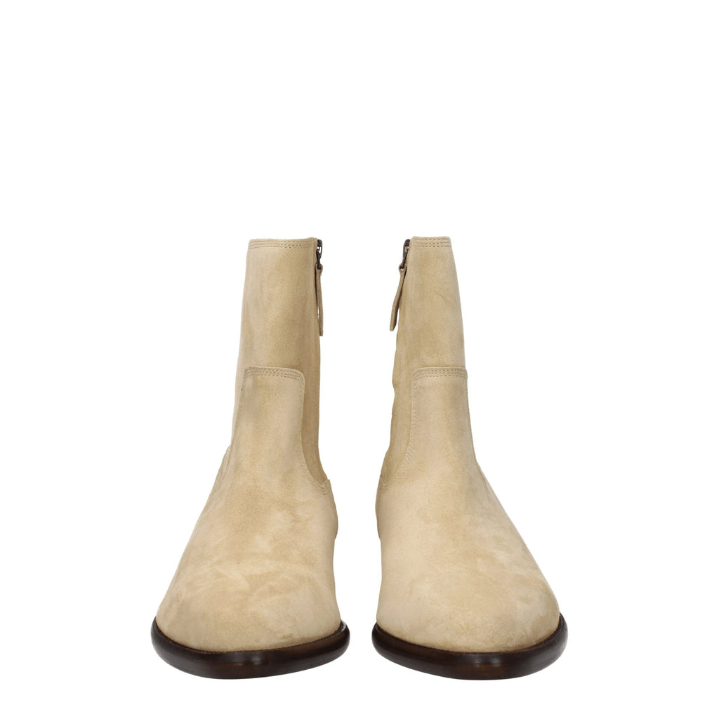 Isabel Marant Beige Leather Ankle