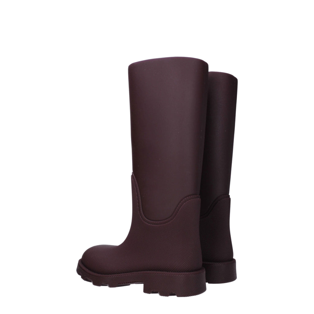 Burberry Red Cotton Boot
