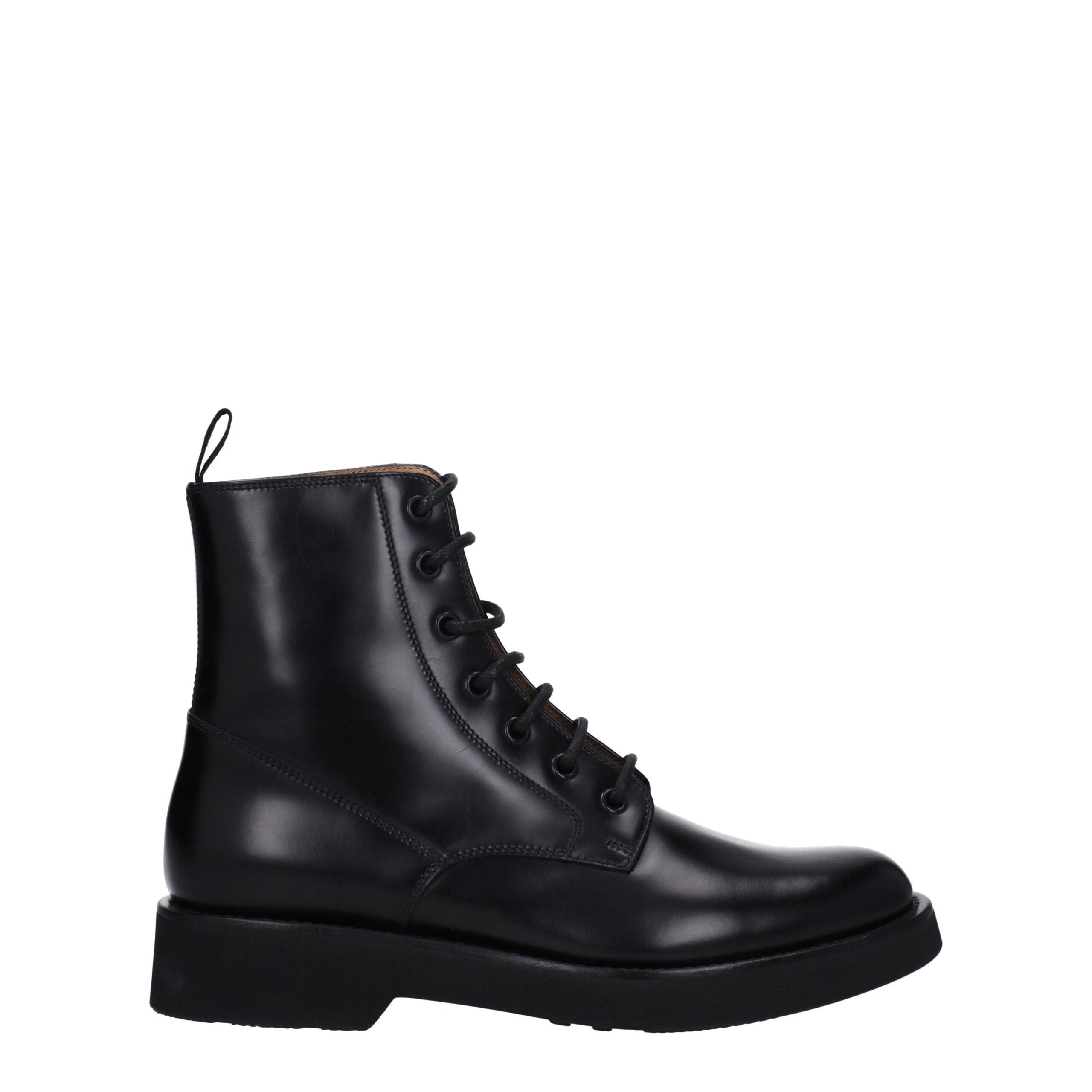 Church's – Schwarze Lederstiefeletten