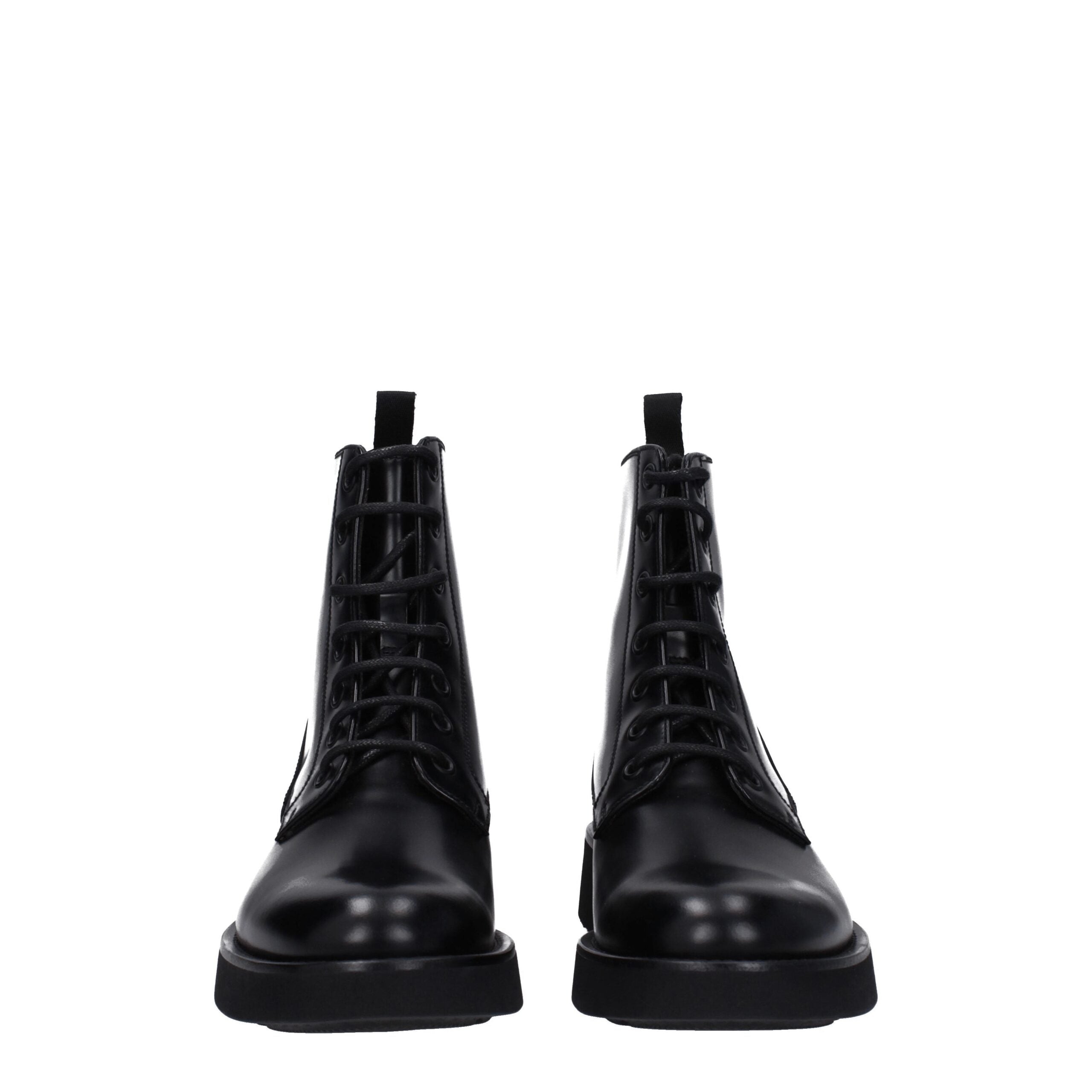 Church's Black Leather Ankle
