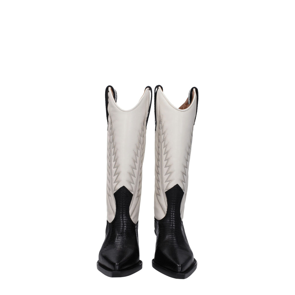 Paris Texas Beige Leather Boot