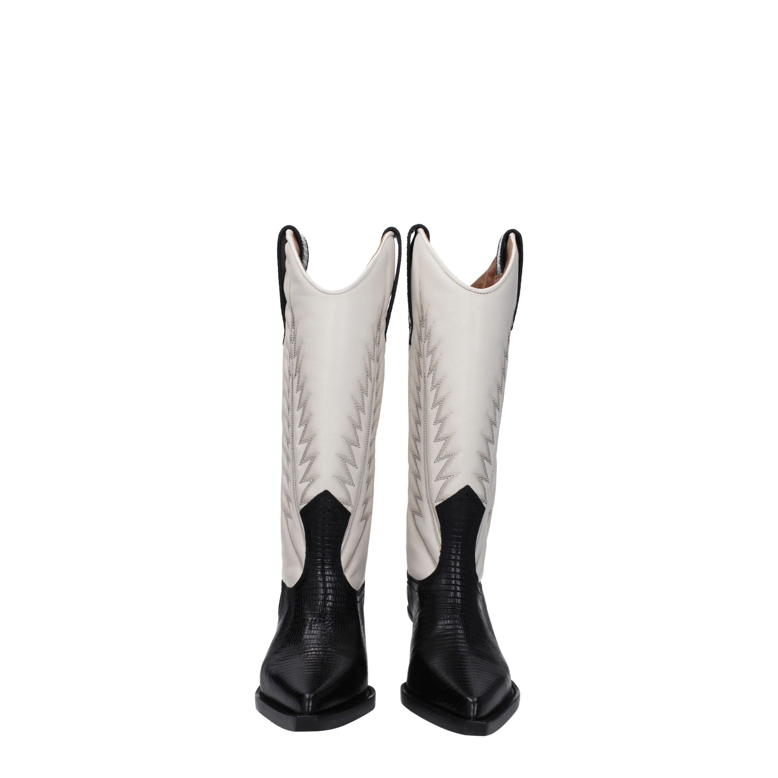 Paris Texas Beige Leather Boot