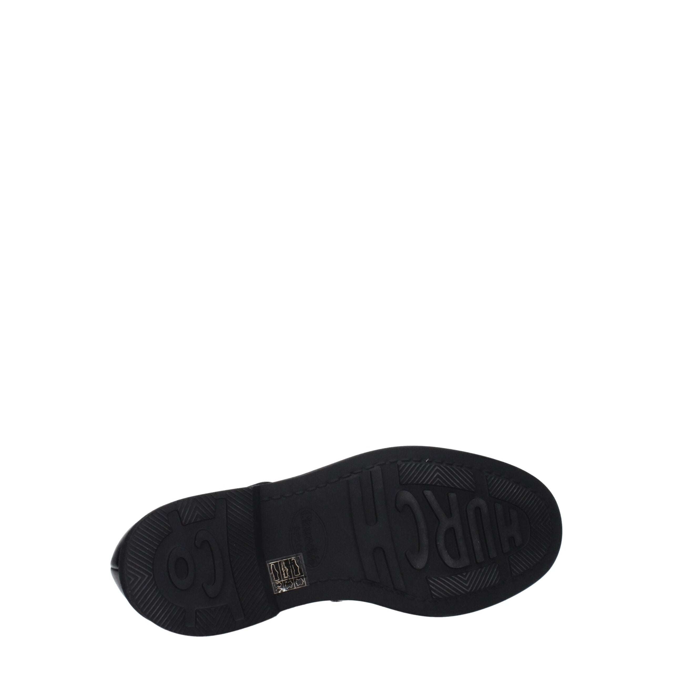 Church's Black Leather Oxfords And Derbies