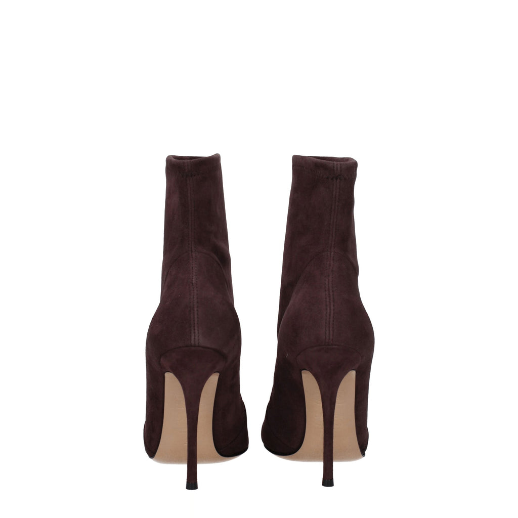 Casadei Brown Leather Ankle