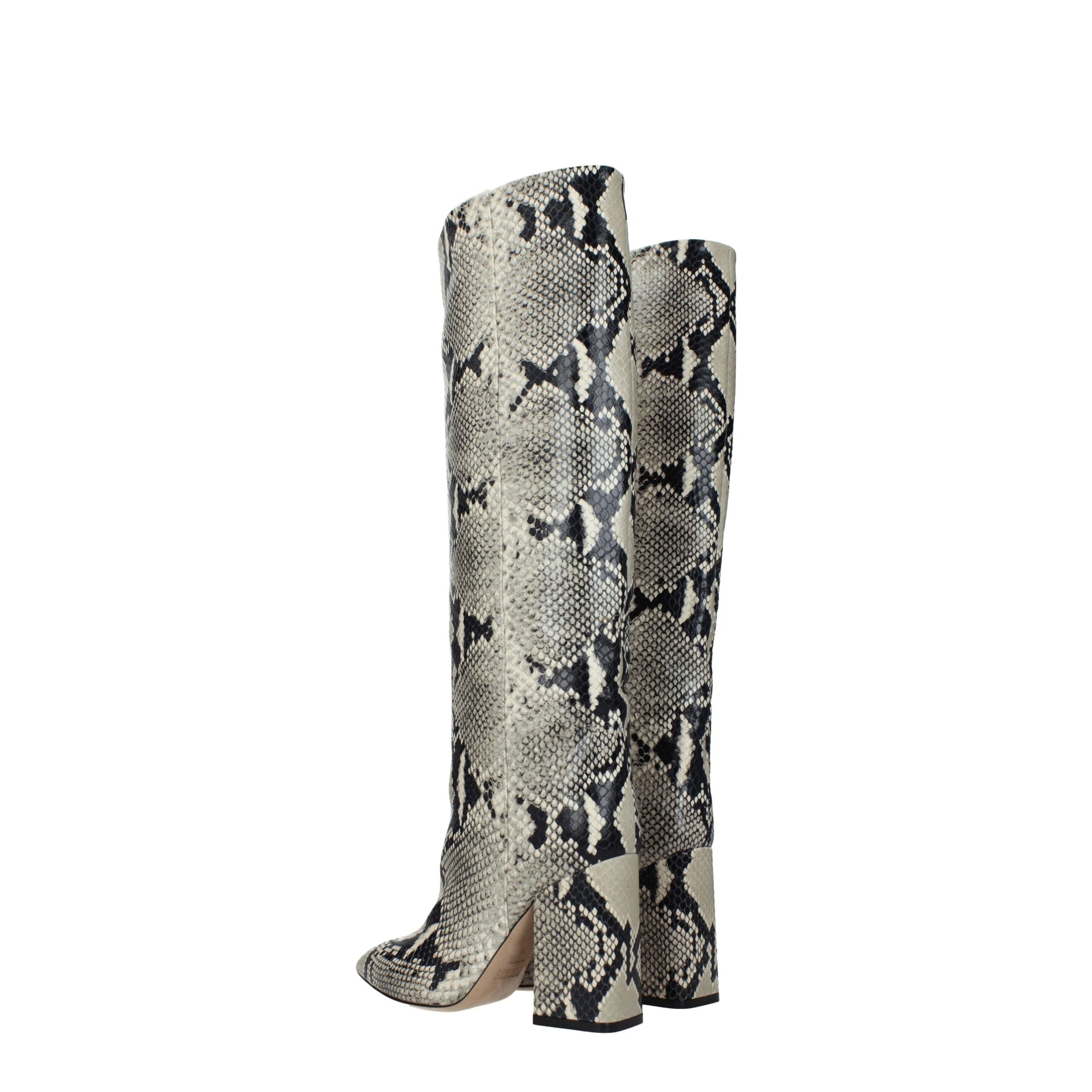 Paris Texas Beige Leather Boot