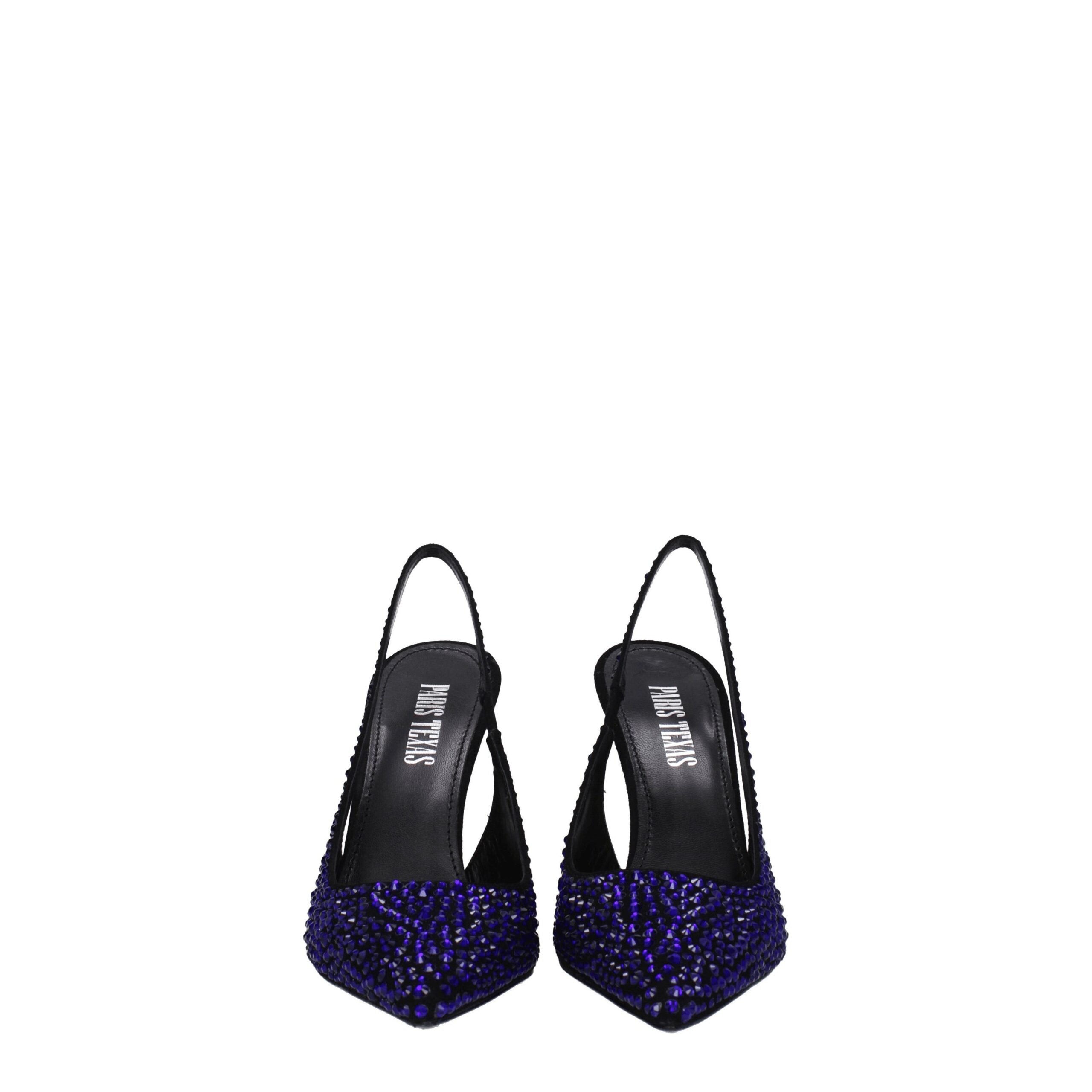 Paris Texas Black Leather Sandal