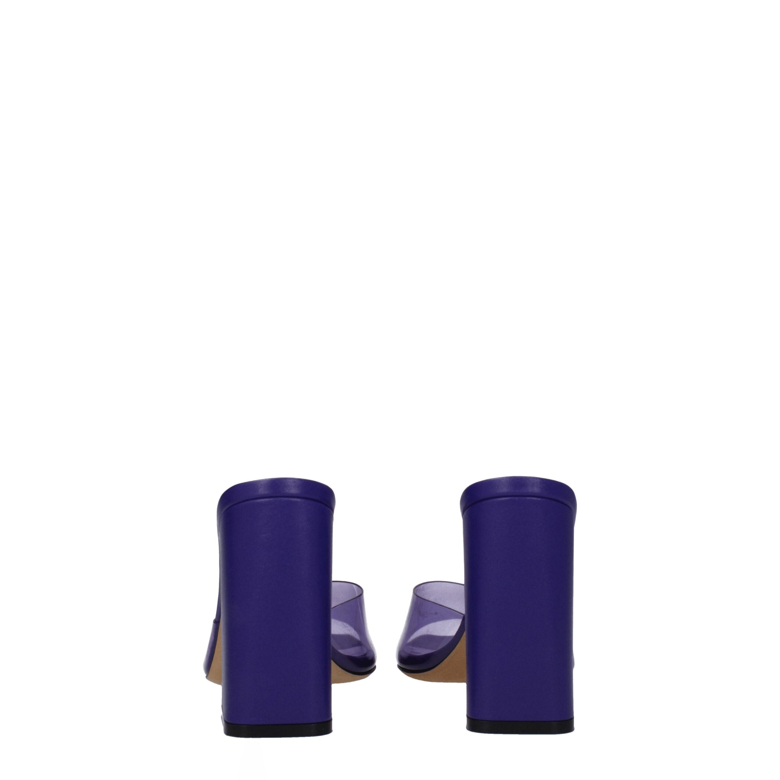 Paris Texas Purple Pvc Sandal