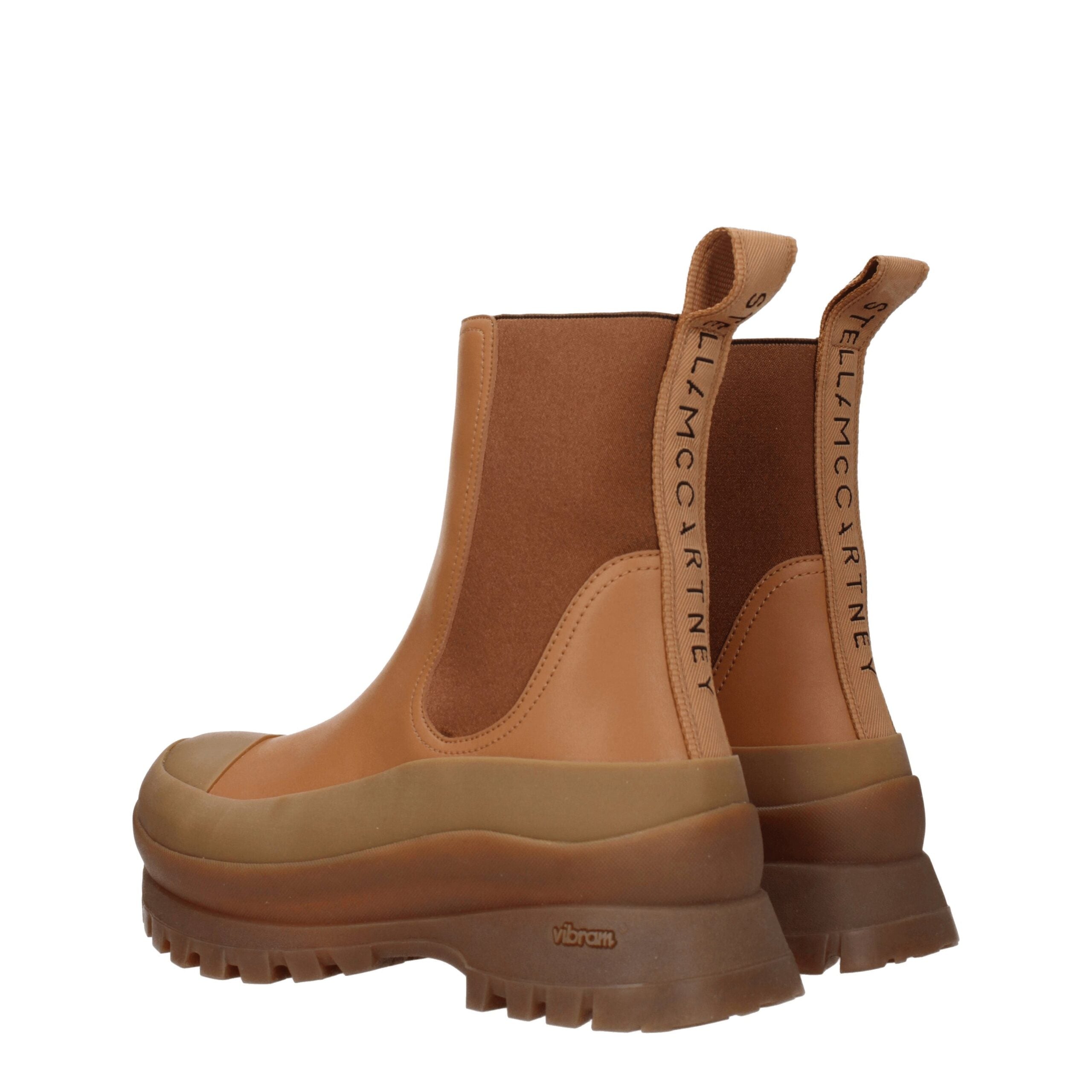 Stella McCartney Brown Leather Ankle