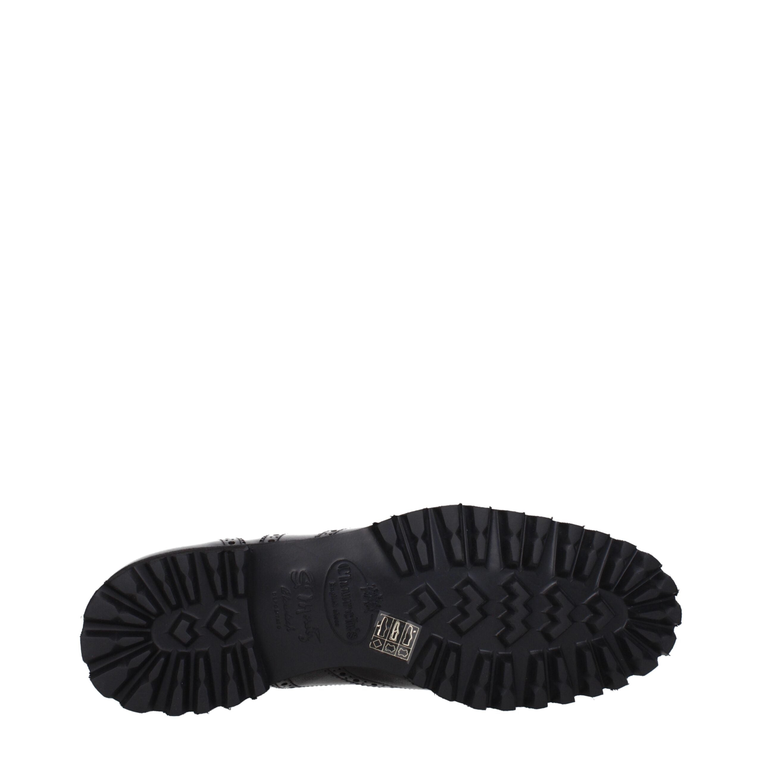Church's Black Leather Oxfords And Derby