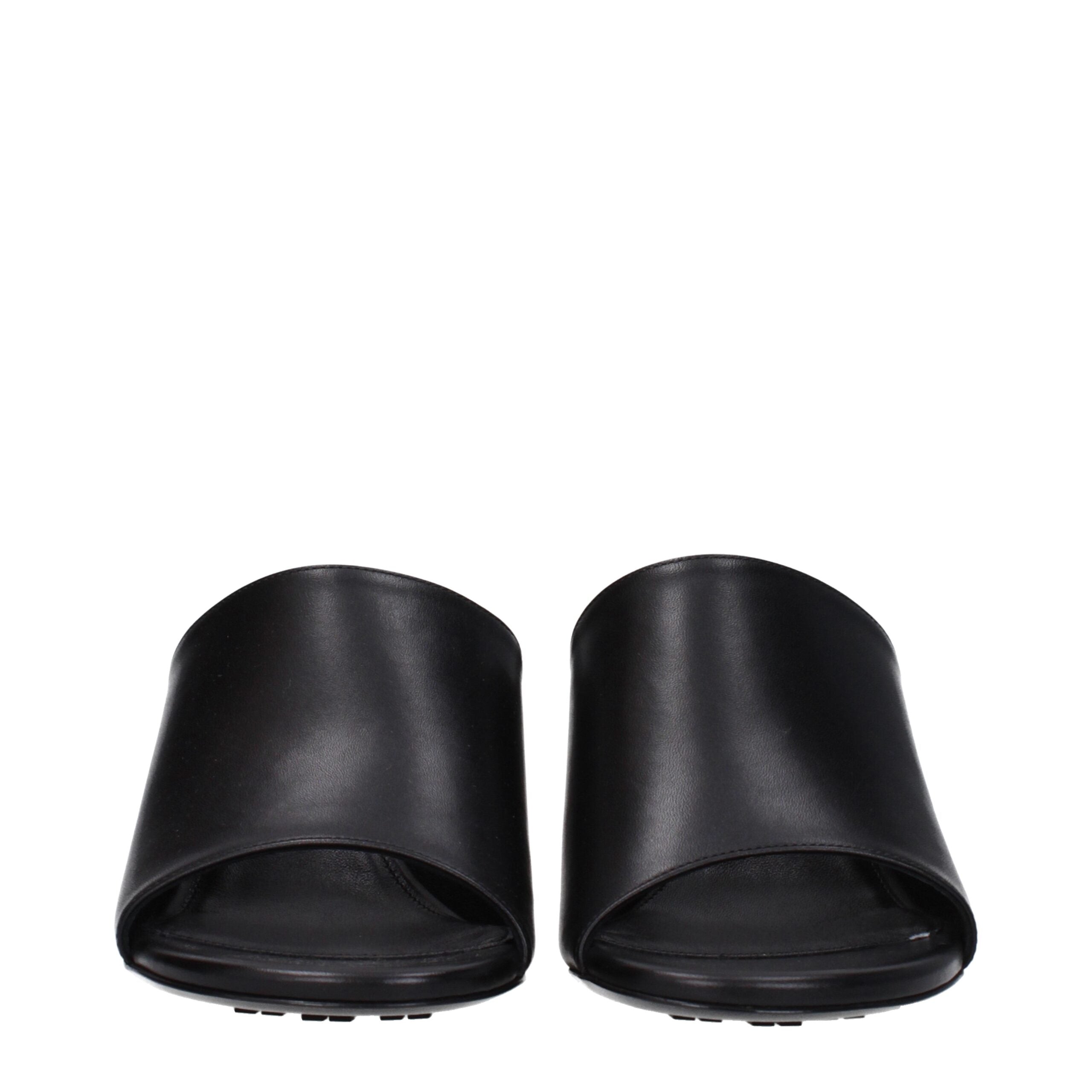 Givenchy Black Leather Sandal