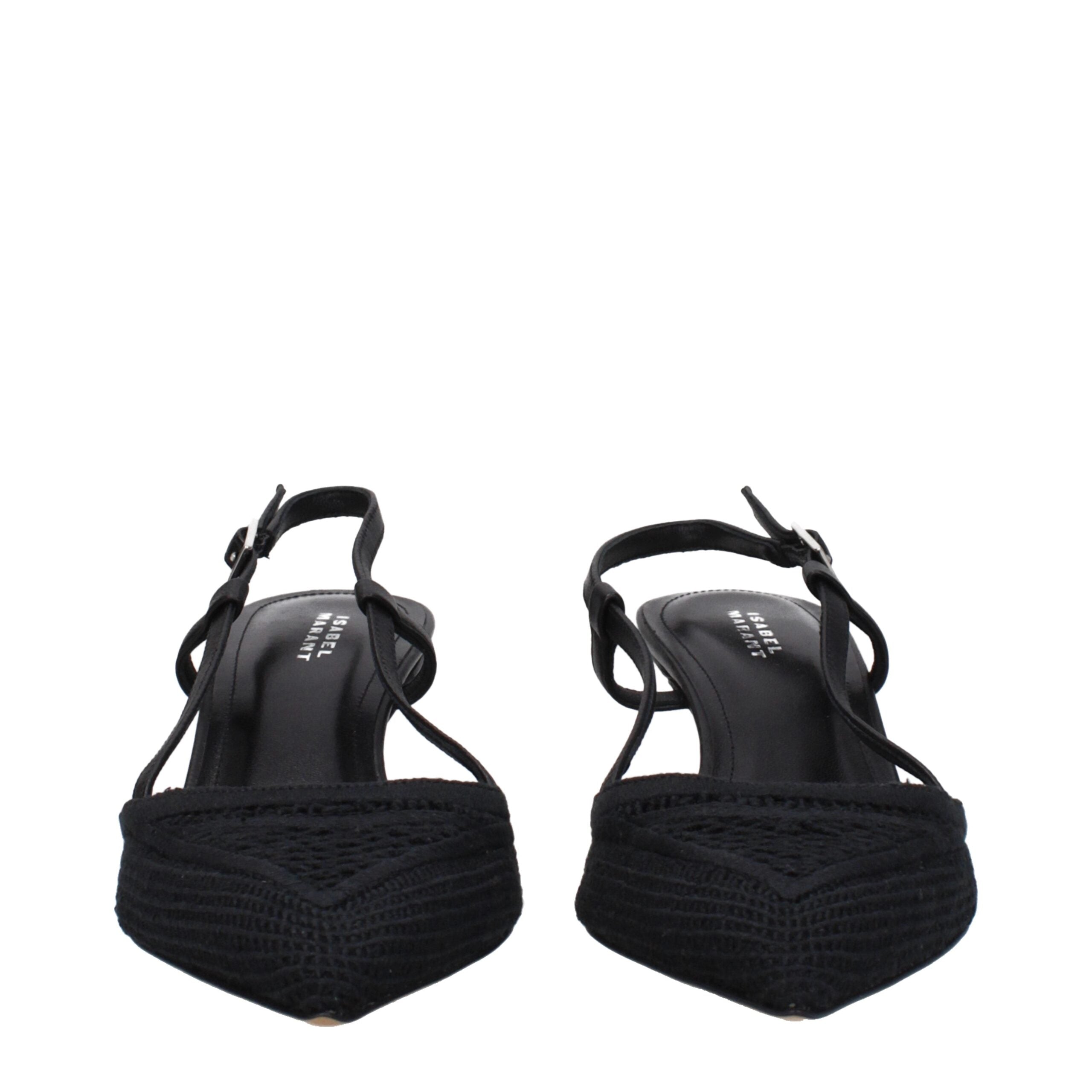 Isabel Marant Black Fabric Sandal