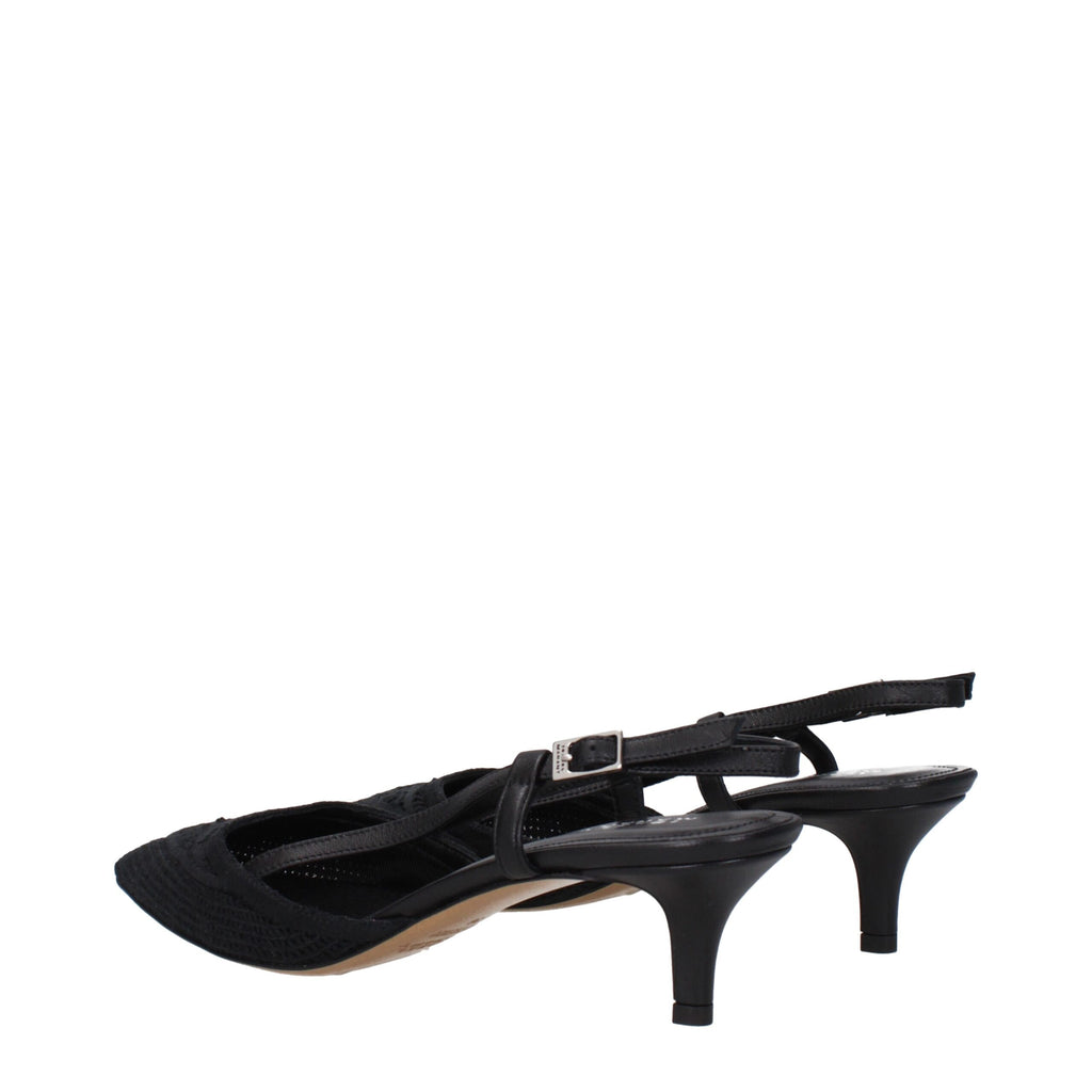 Isabel Marant Black Fabric Sandal