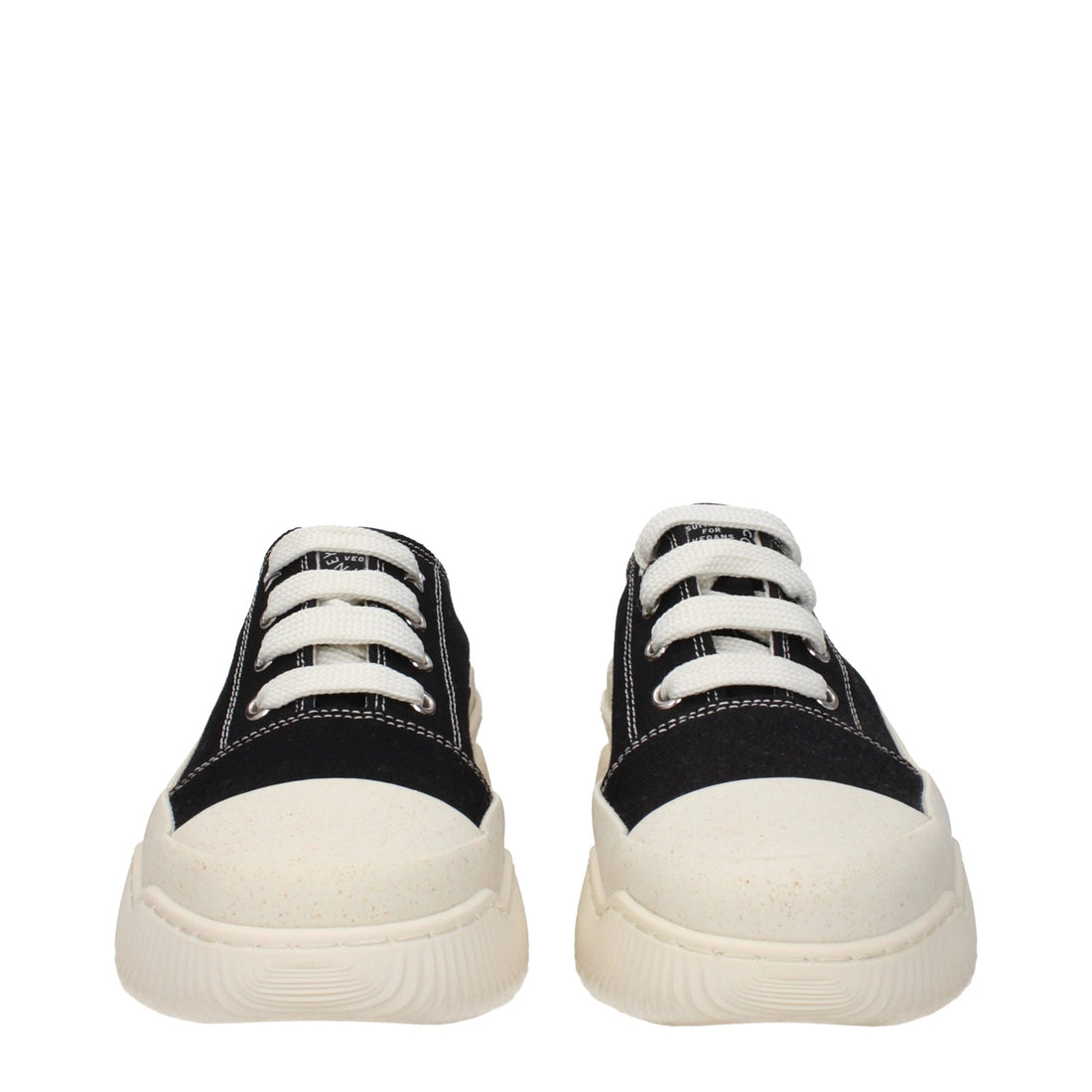 Stella McCartney Black Fabric Chunky Sneakers