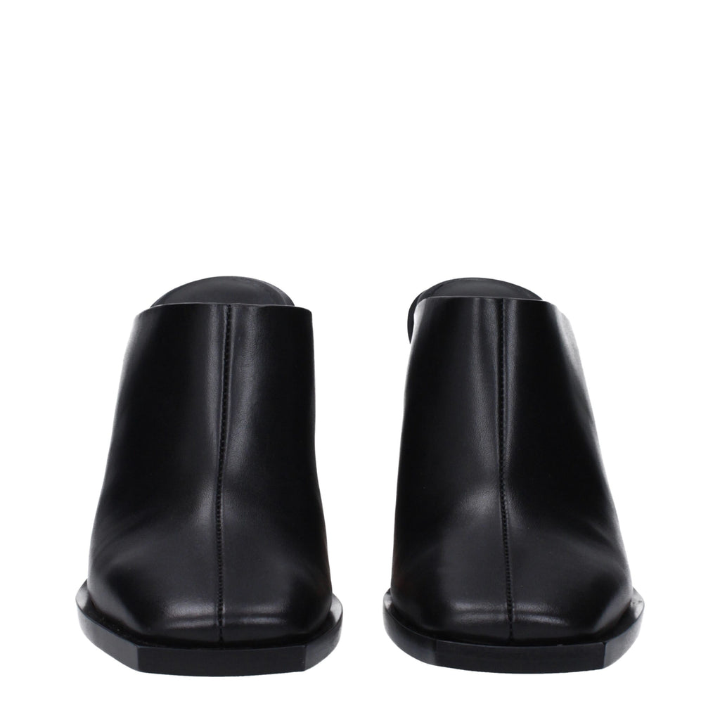 Givenchy Black Leather Sandal