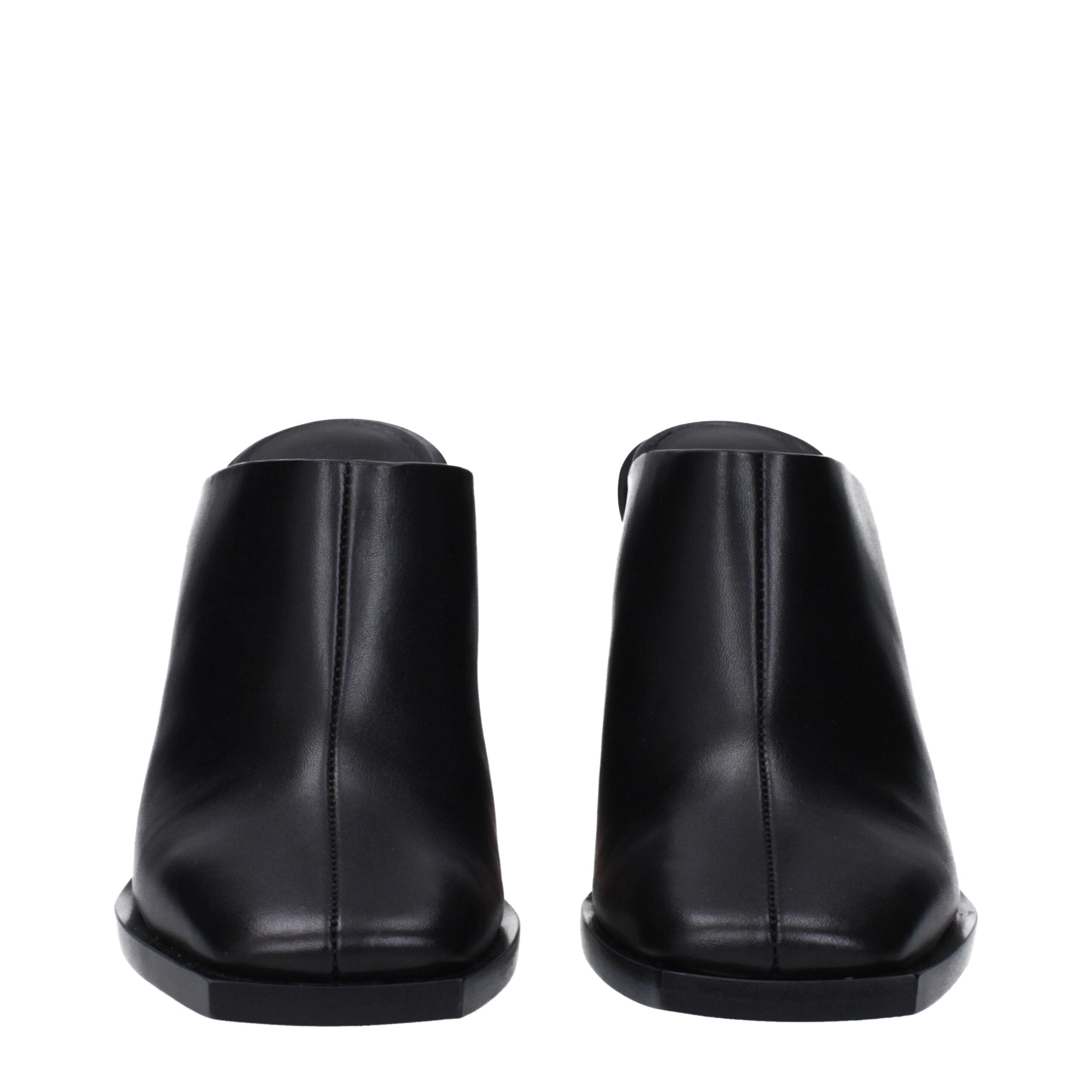 Givenchy Black Leather Sandal