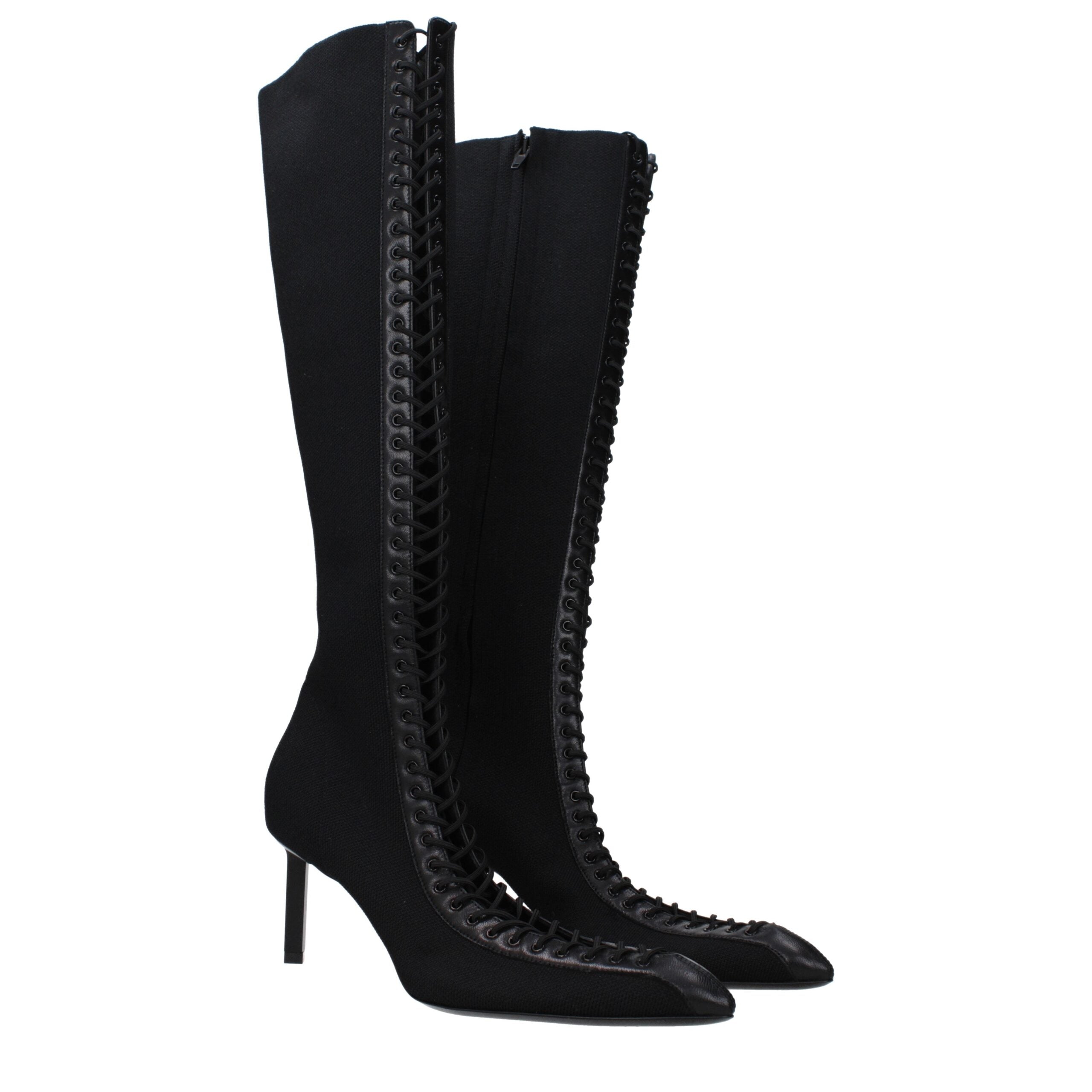 Givenchy Black Fabric Boot