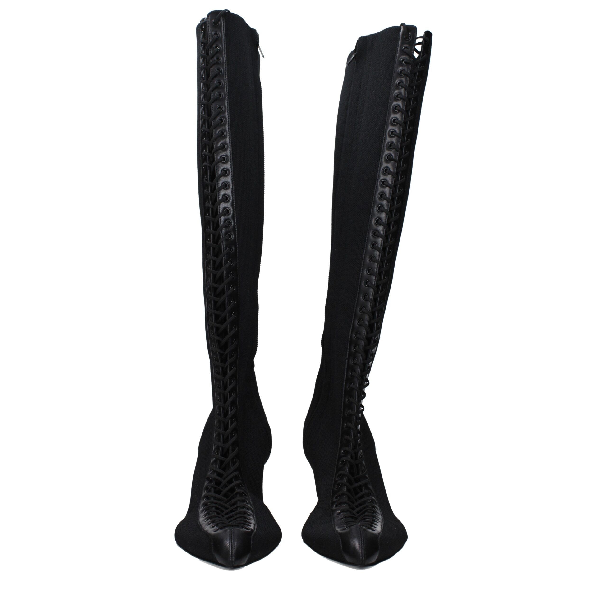 Givenchy Black Fabric Boot