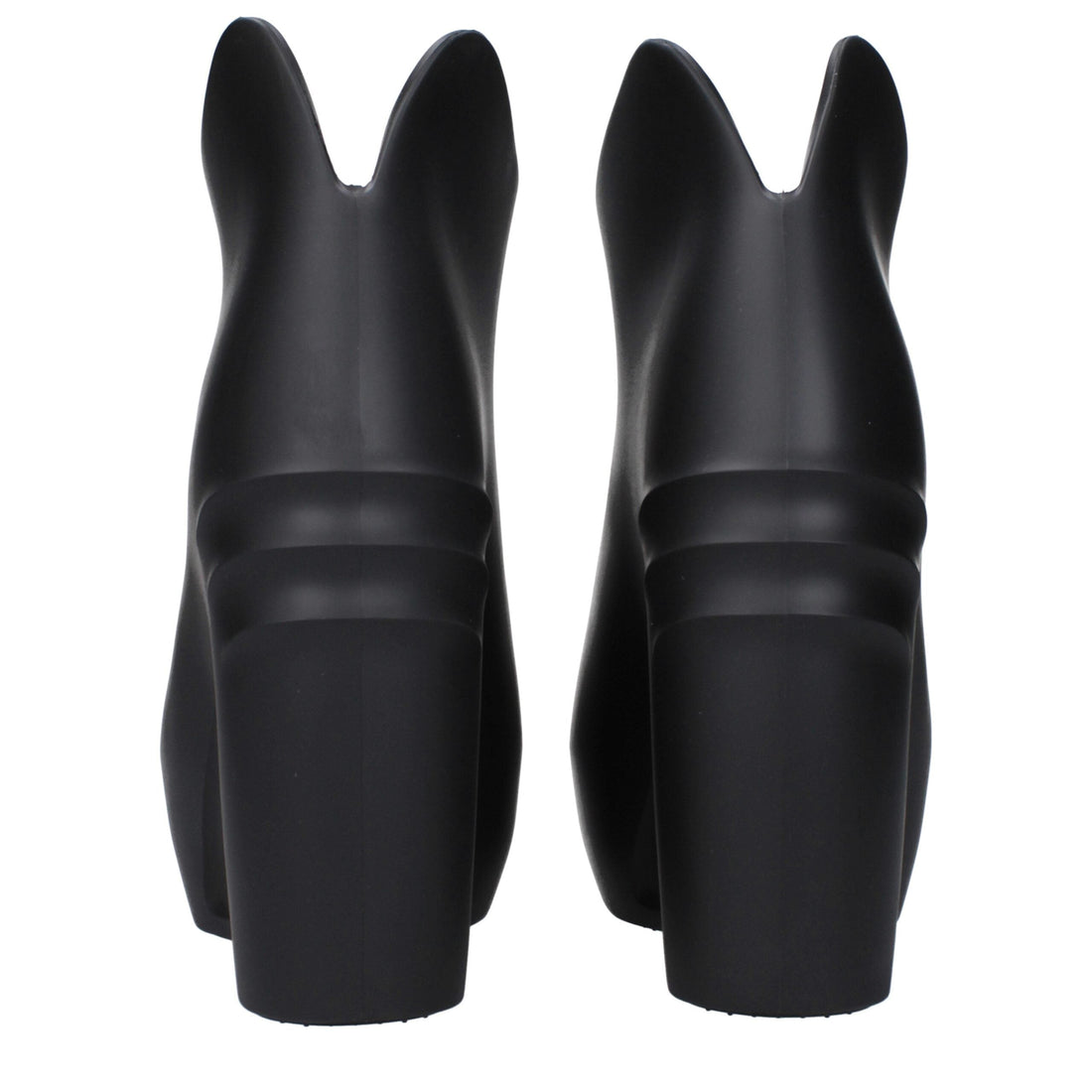 Givenchy Black Cotton Wedge Sandals