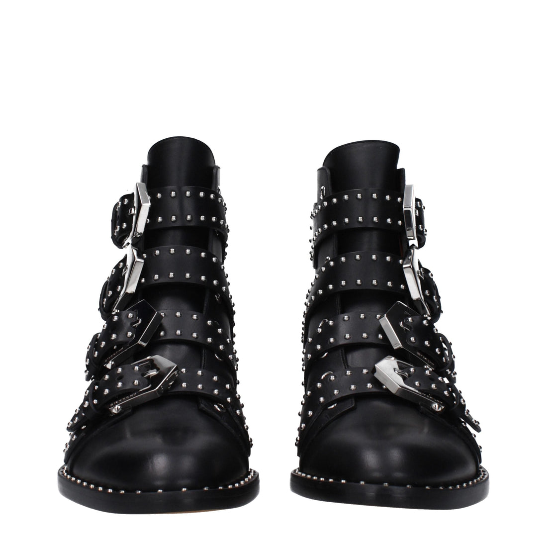 Givenchy Black Leather Ankle Boots