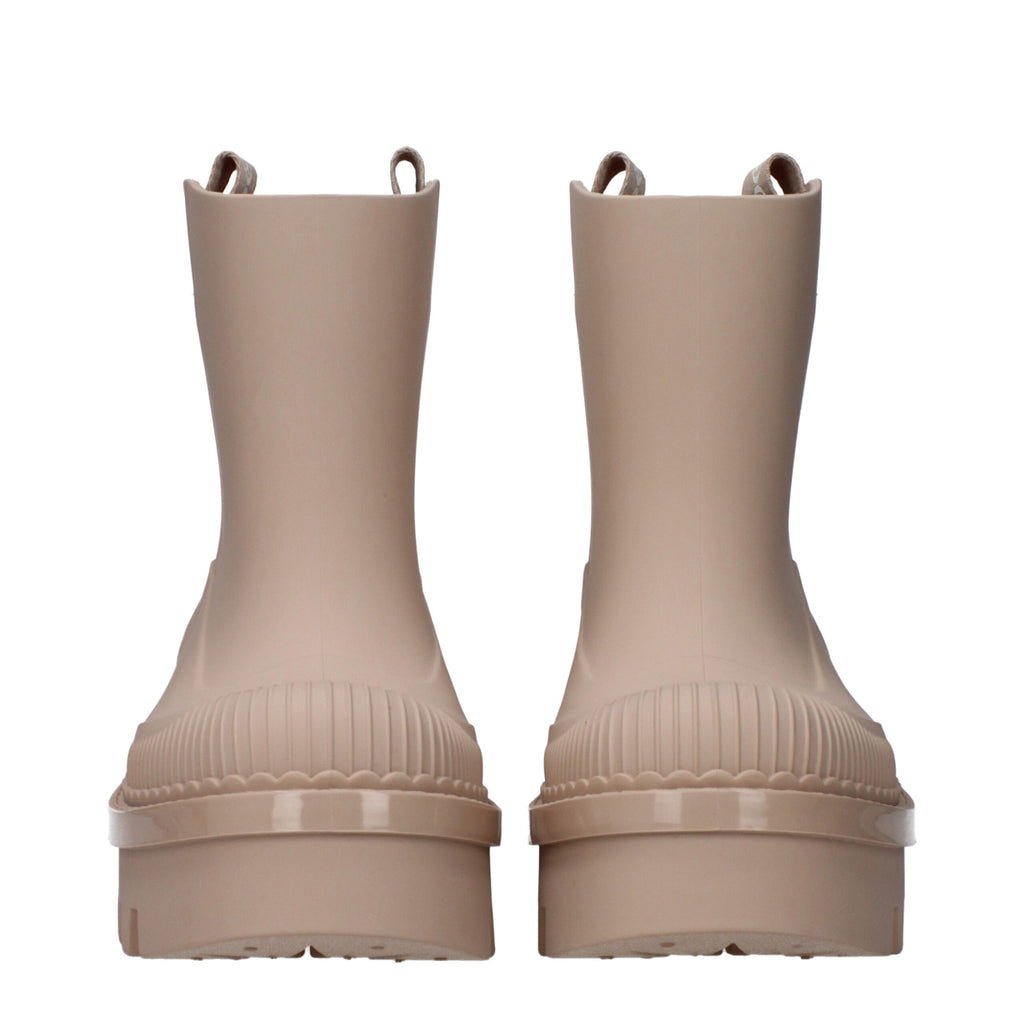 Chloé Pink Cotton Ankle