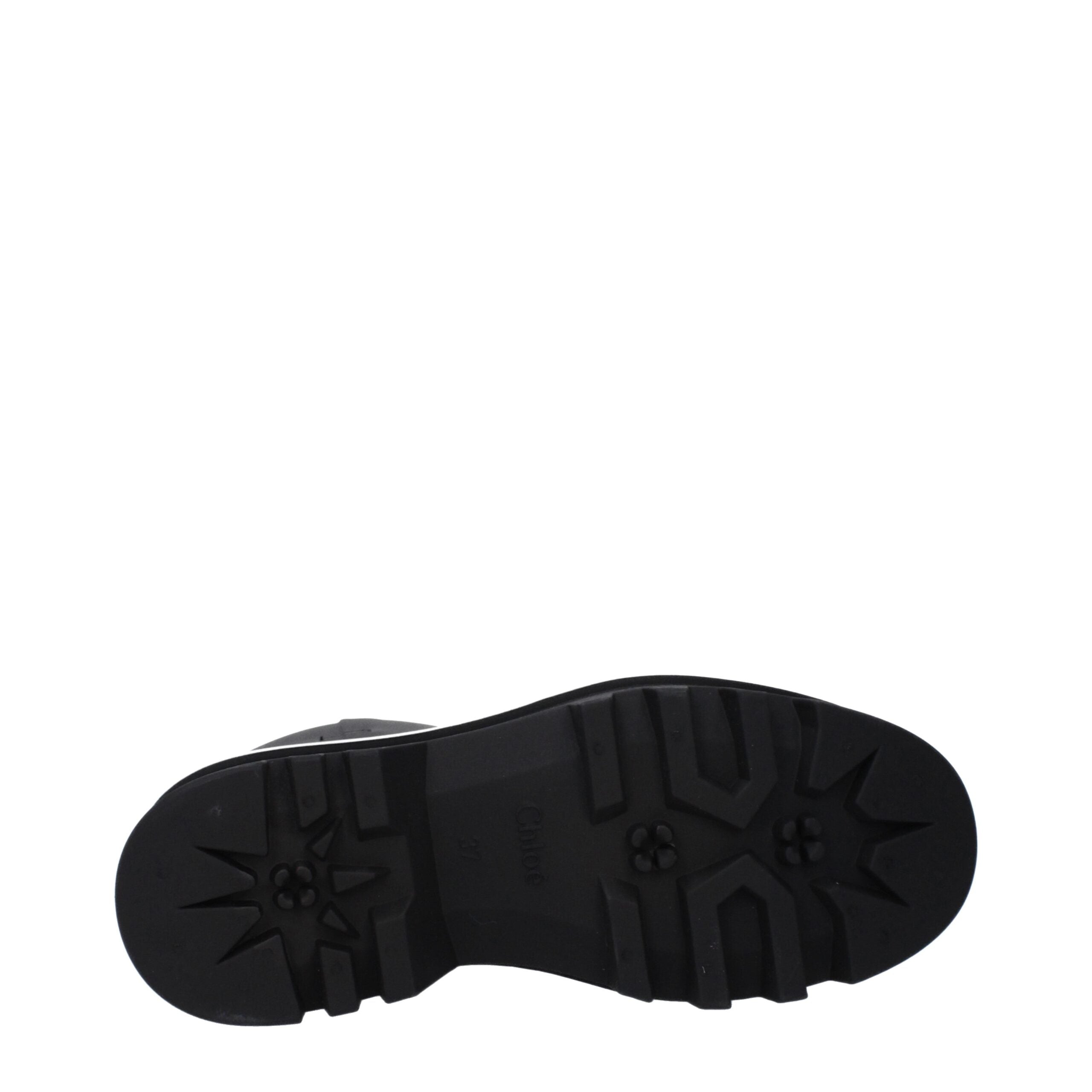 Chloé Black Cotton Ankle