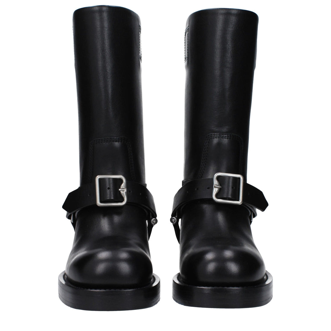 Burberry Black Leather Boots