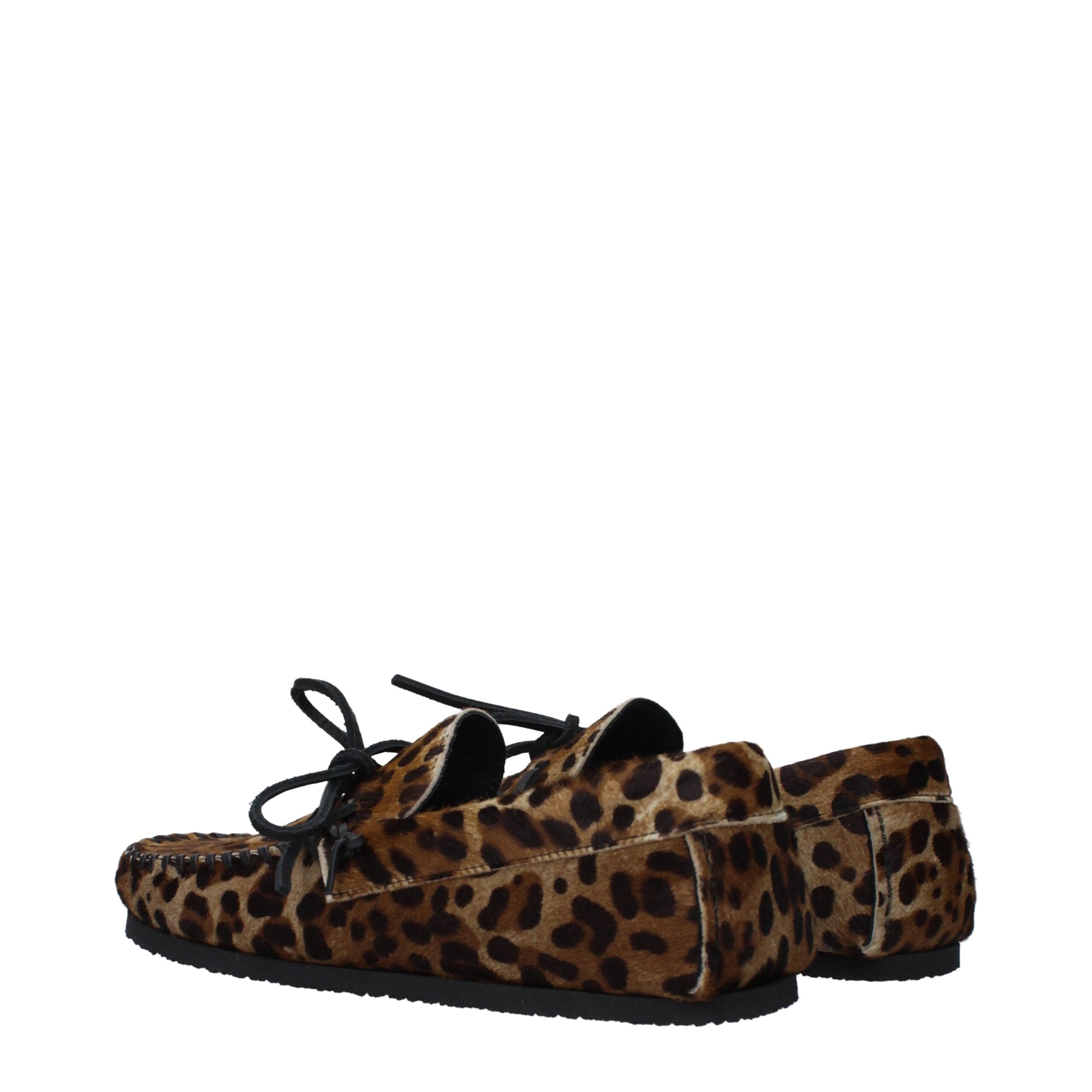 Isabel Marant Brown Horsehair Loafer