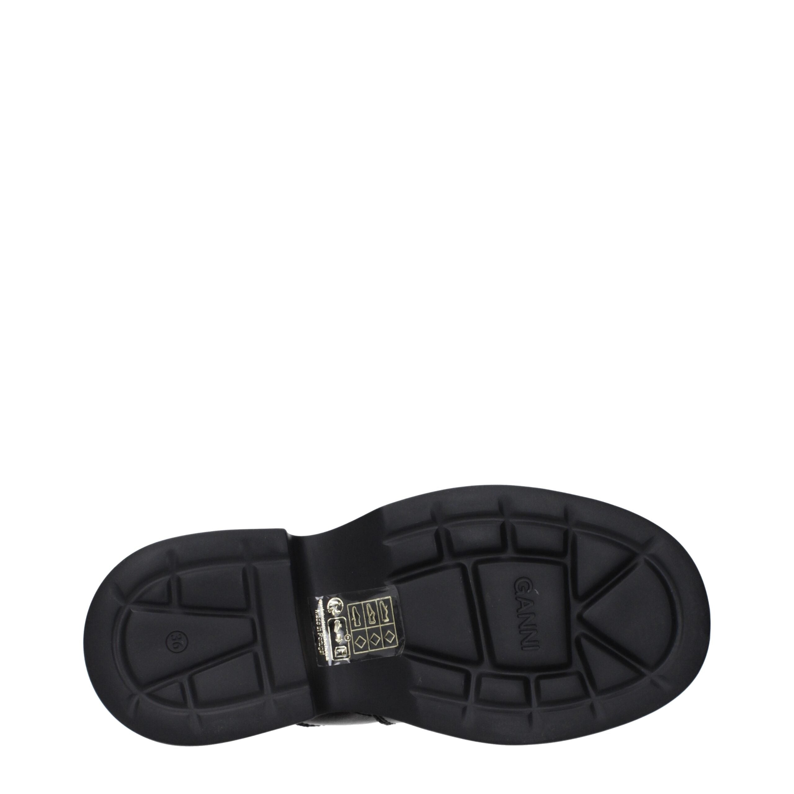 Ganni Black Fabric Slipper