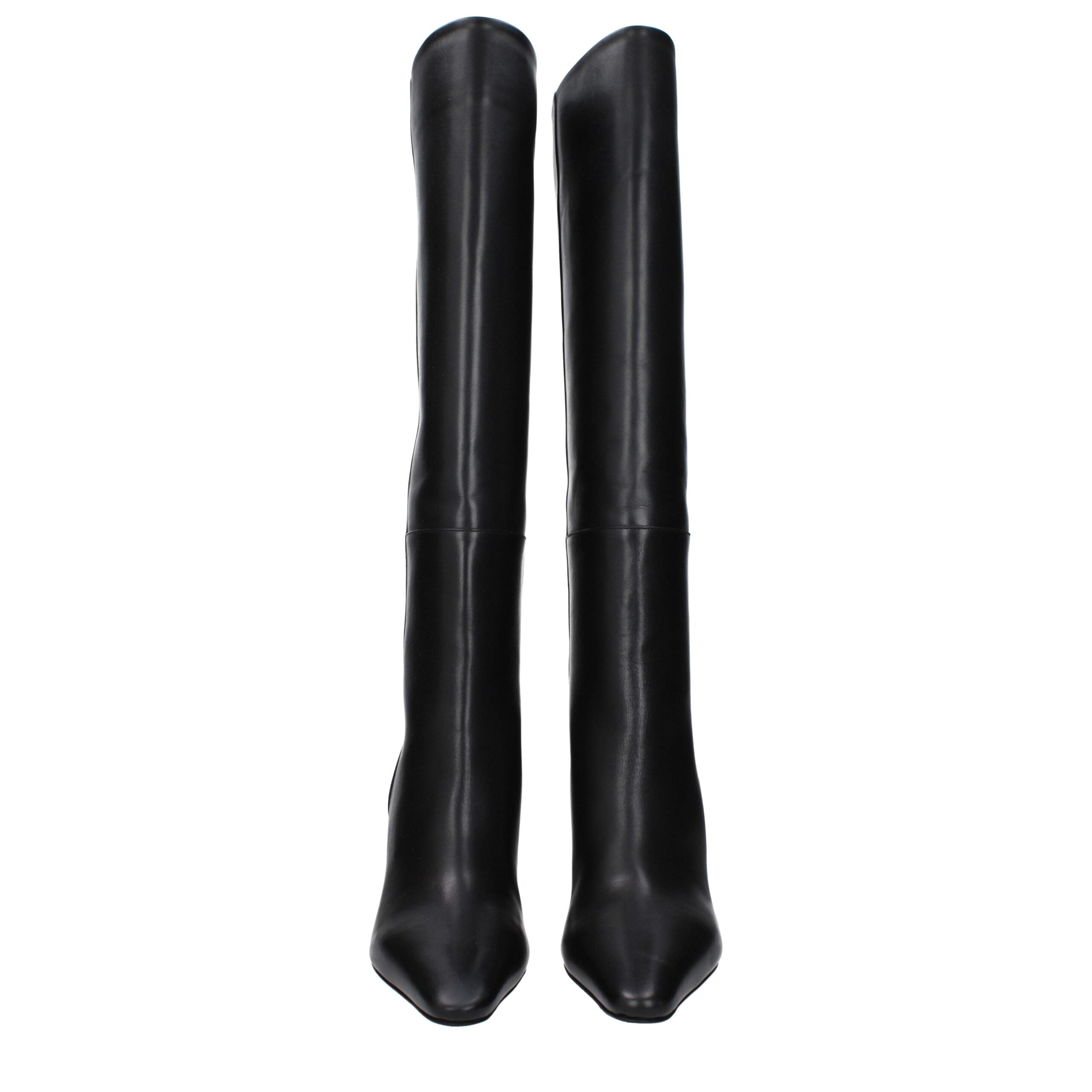 Jacquemus Black Leather Boot