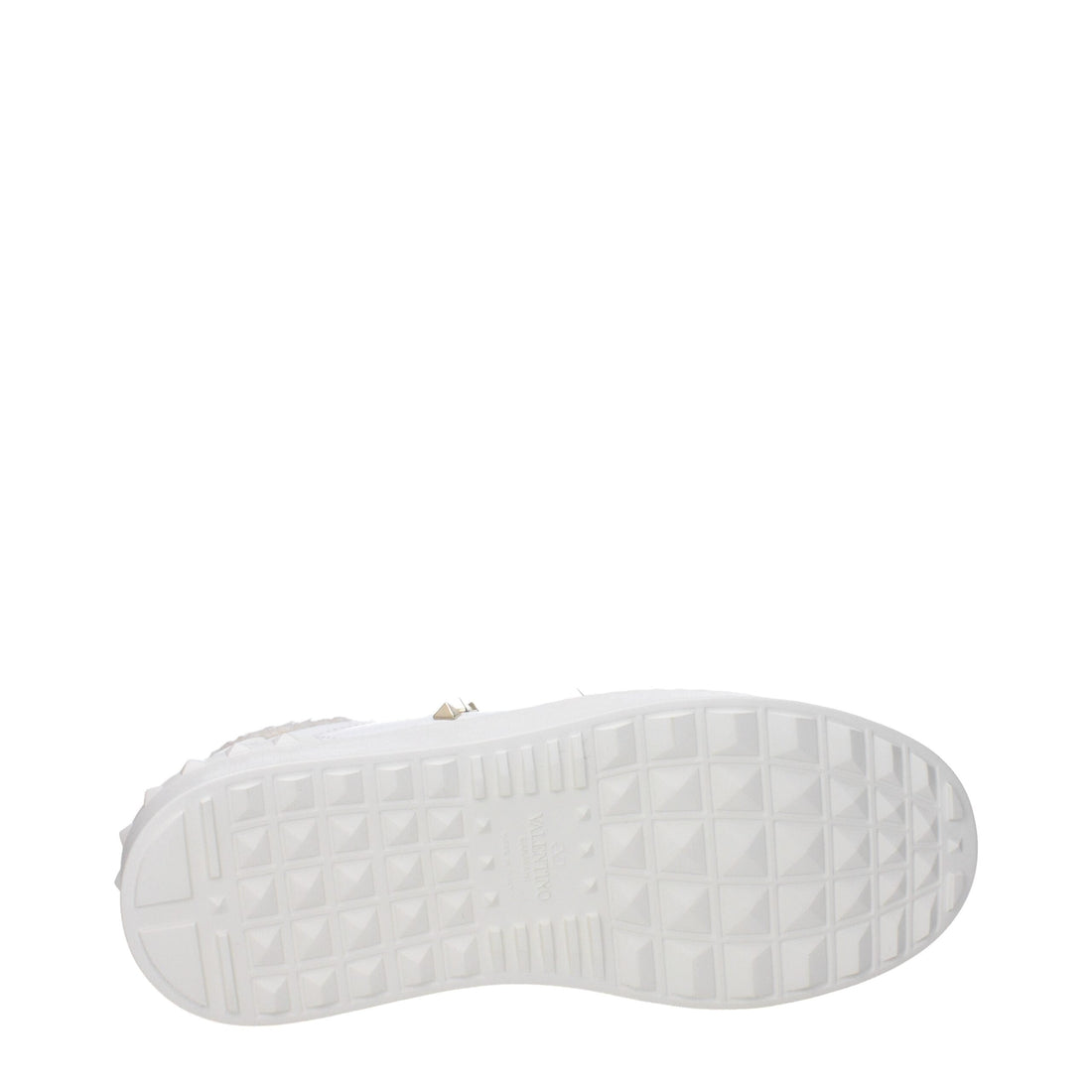 Valentino Garavani White Leather Platform Sneakers