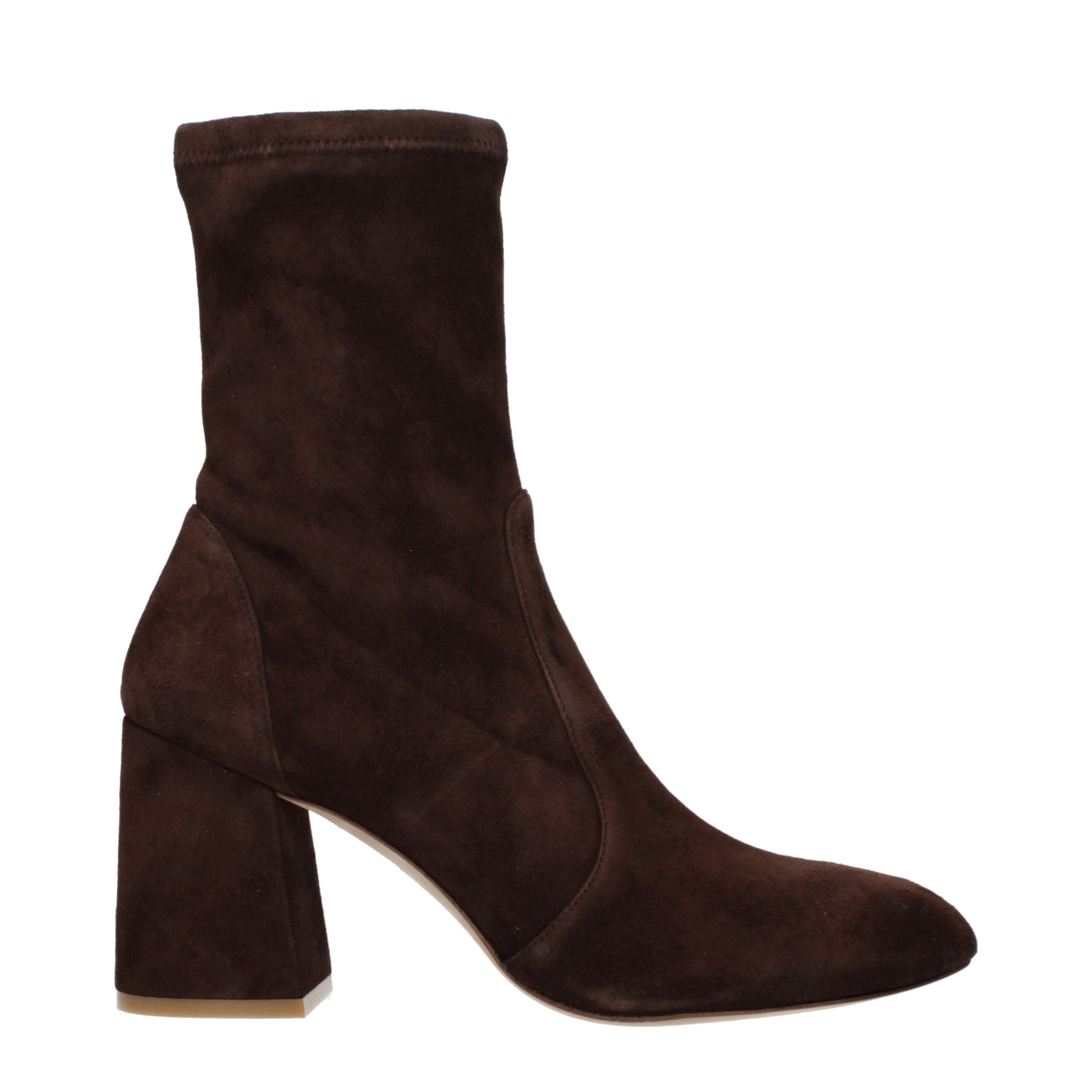 Stuart Weitzman Brown Leather Ankle