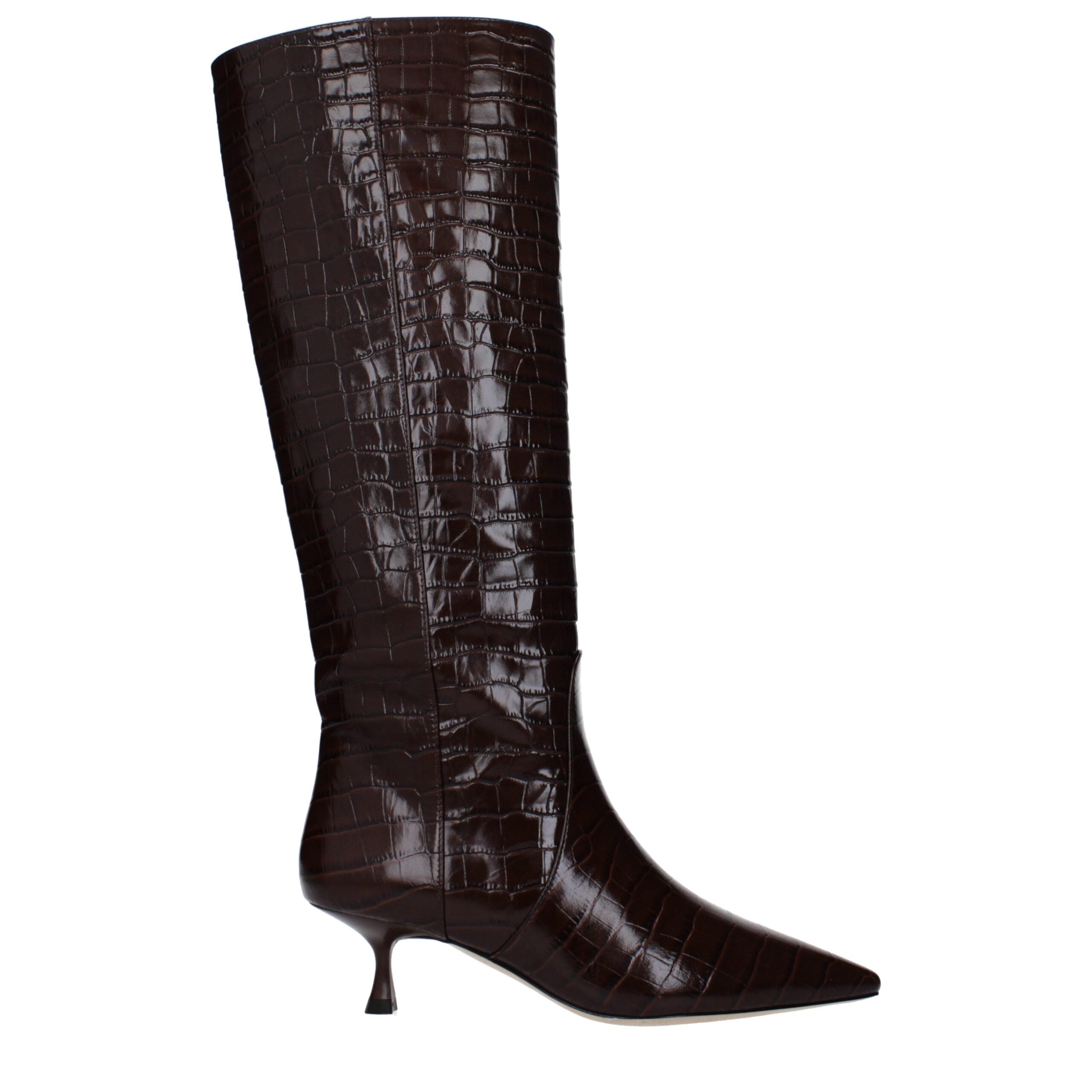 Stuart Weitzman Brown Leather Boot