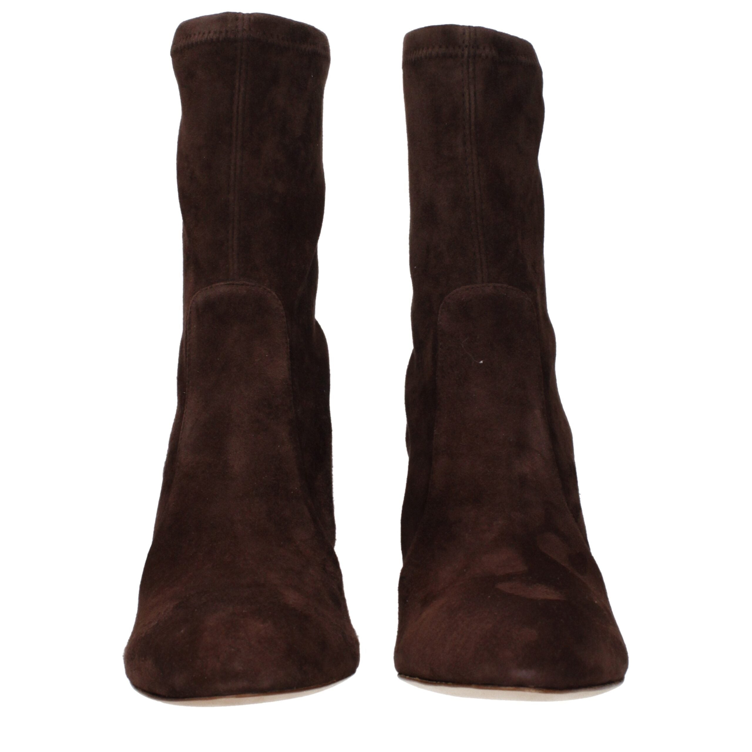 Stuart Weitzman Brown Leather Ankle