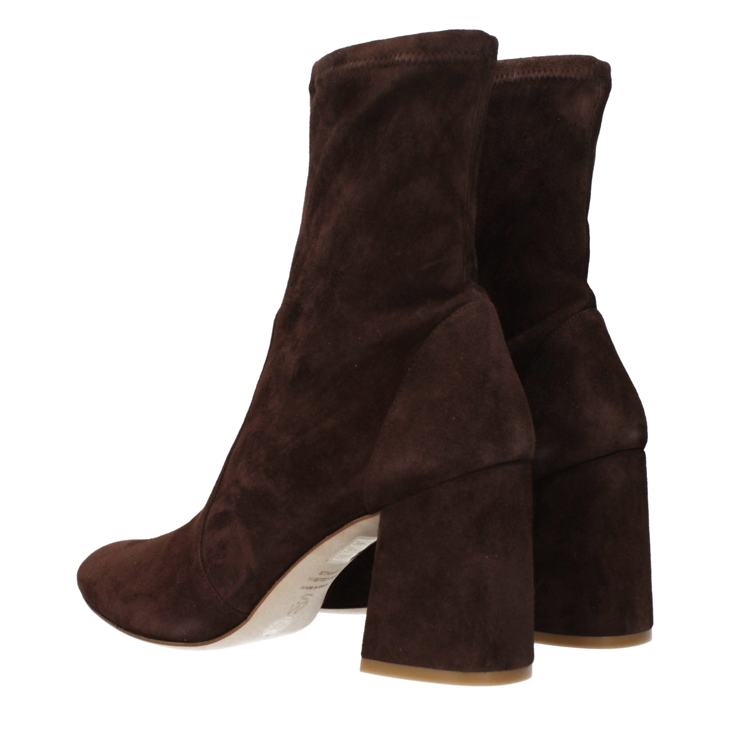 Stuart Weitzman Brown Leather Ankle