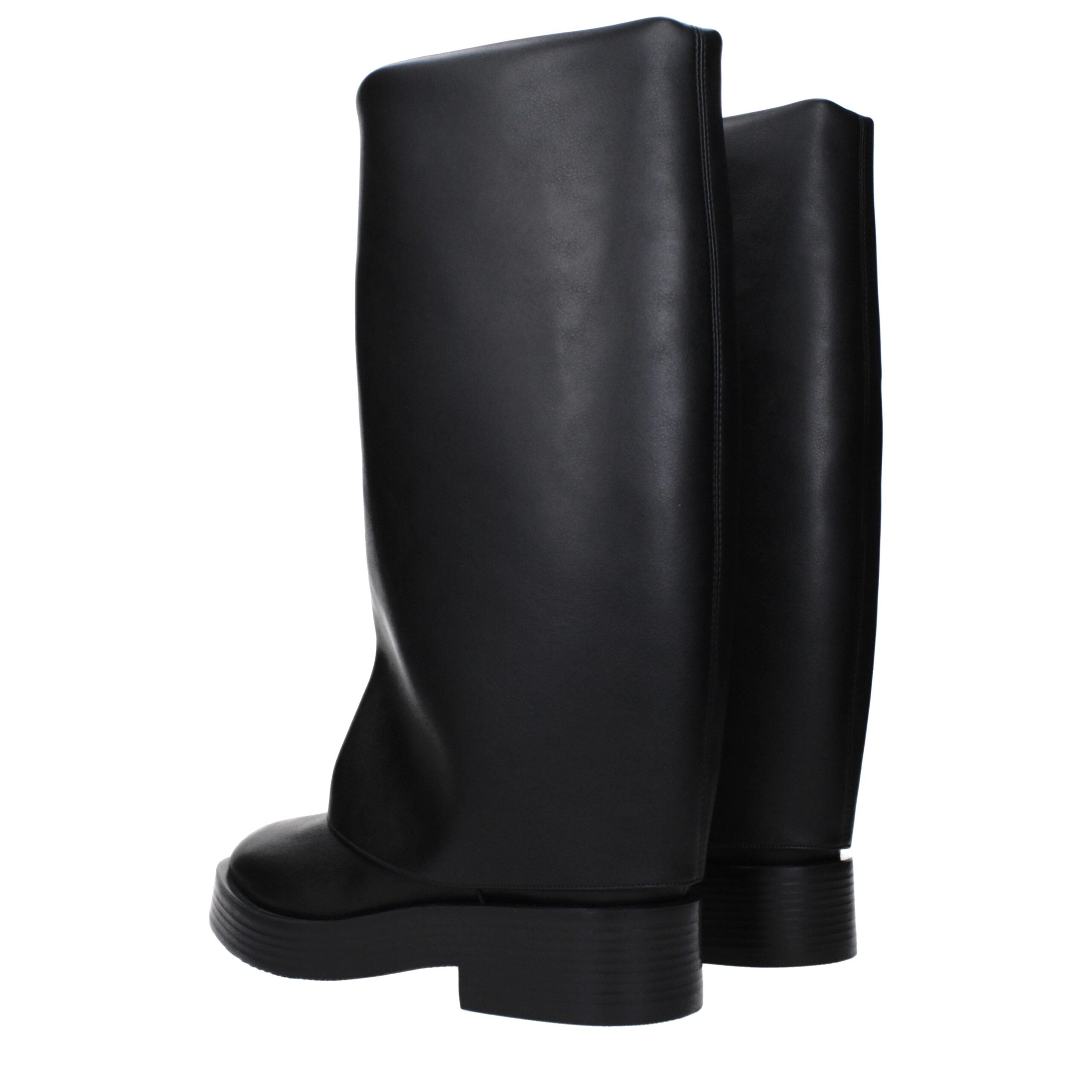 Casadei Black Leather Boot