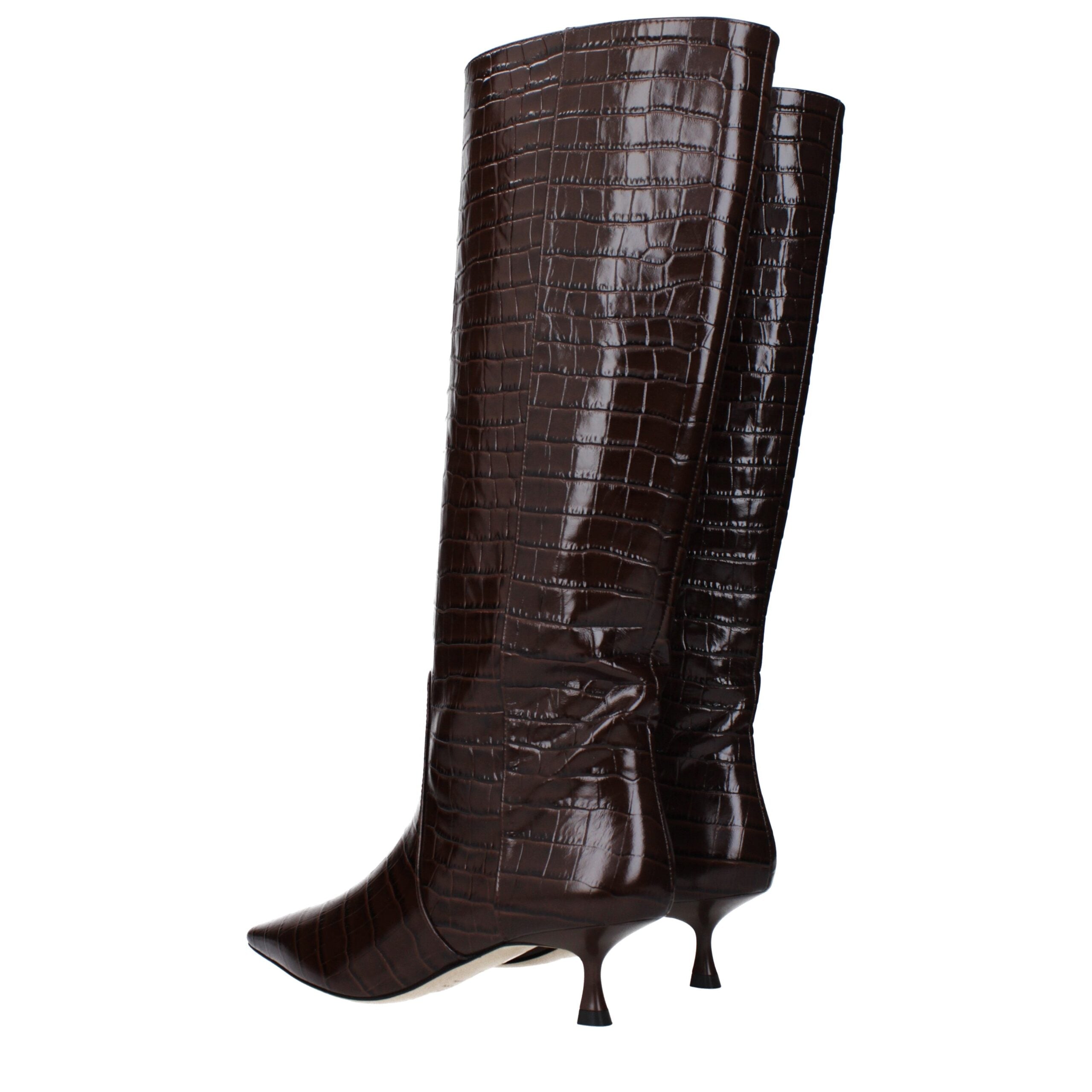 Stuart Weitzman Brown Leather Boot