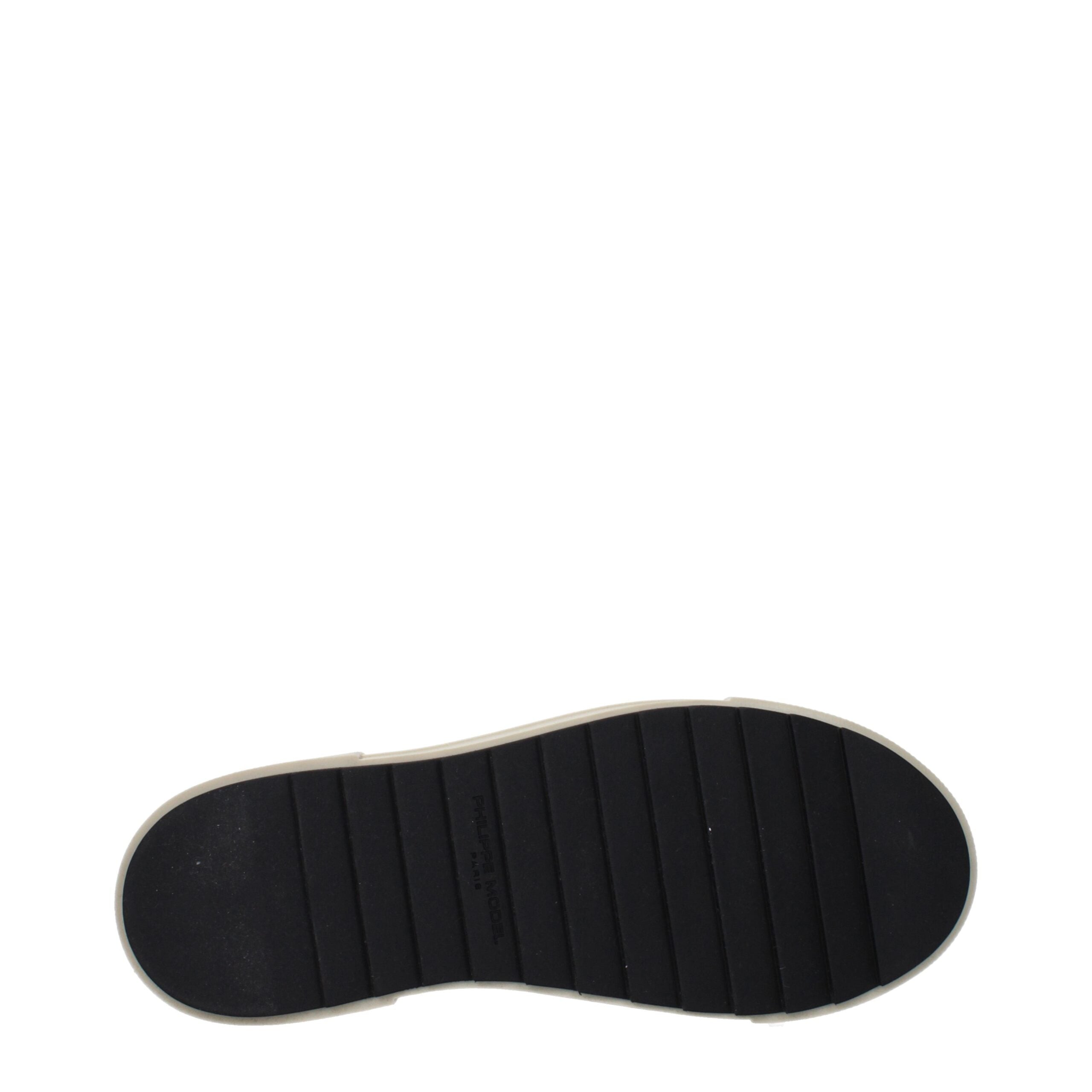 Philippe Model Gray Leather Ankle