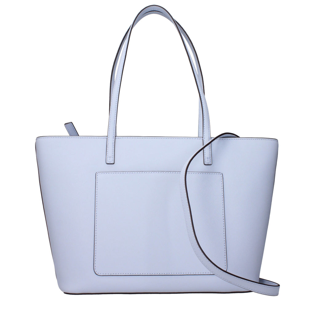Tory Burch Light Blue Leather Shoulder Bag