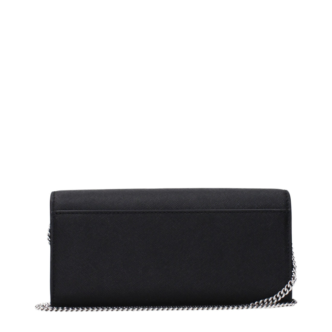 Tory Burch Black Leather Clutch Bag