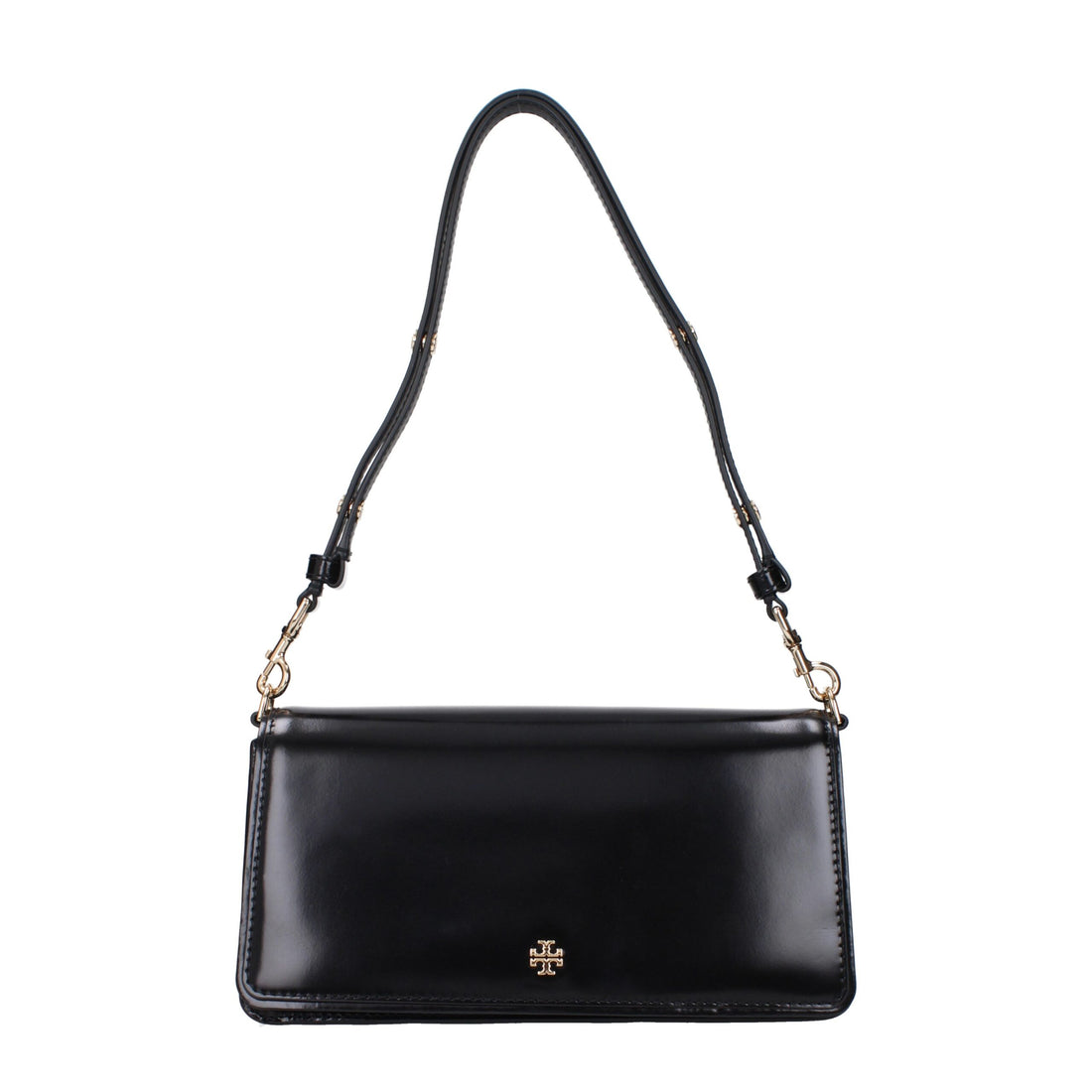 Tory Burch Black Leather Shoulder Bag