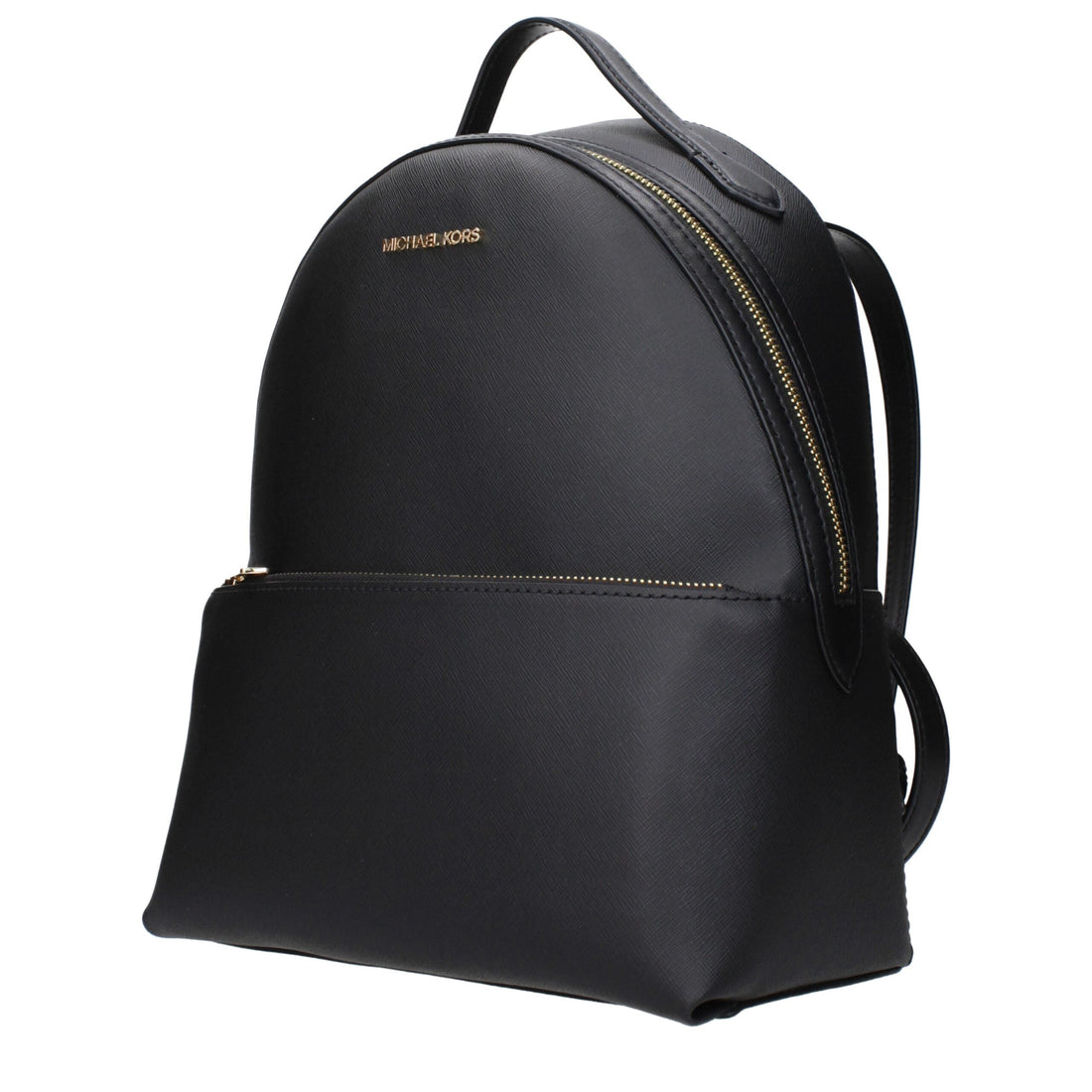 Michael Kors Black Leather Backpack
