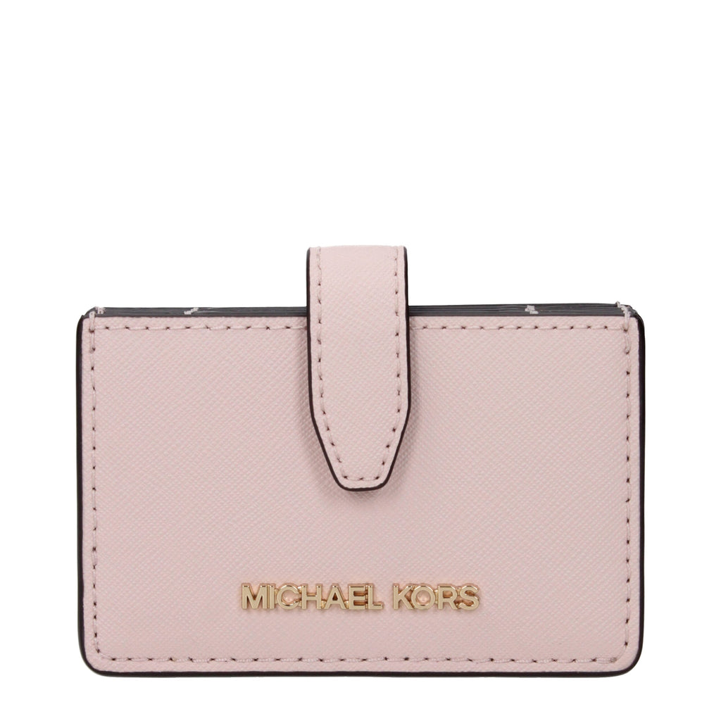 Michael Kors Pink Leather Cardholder