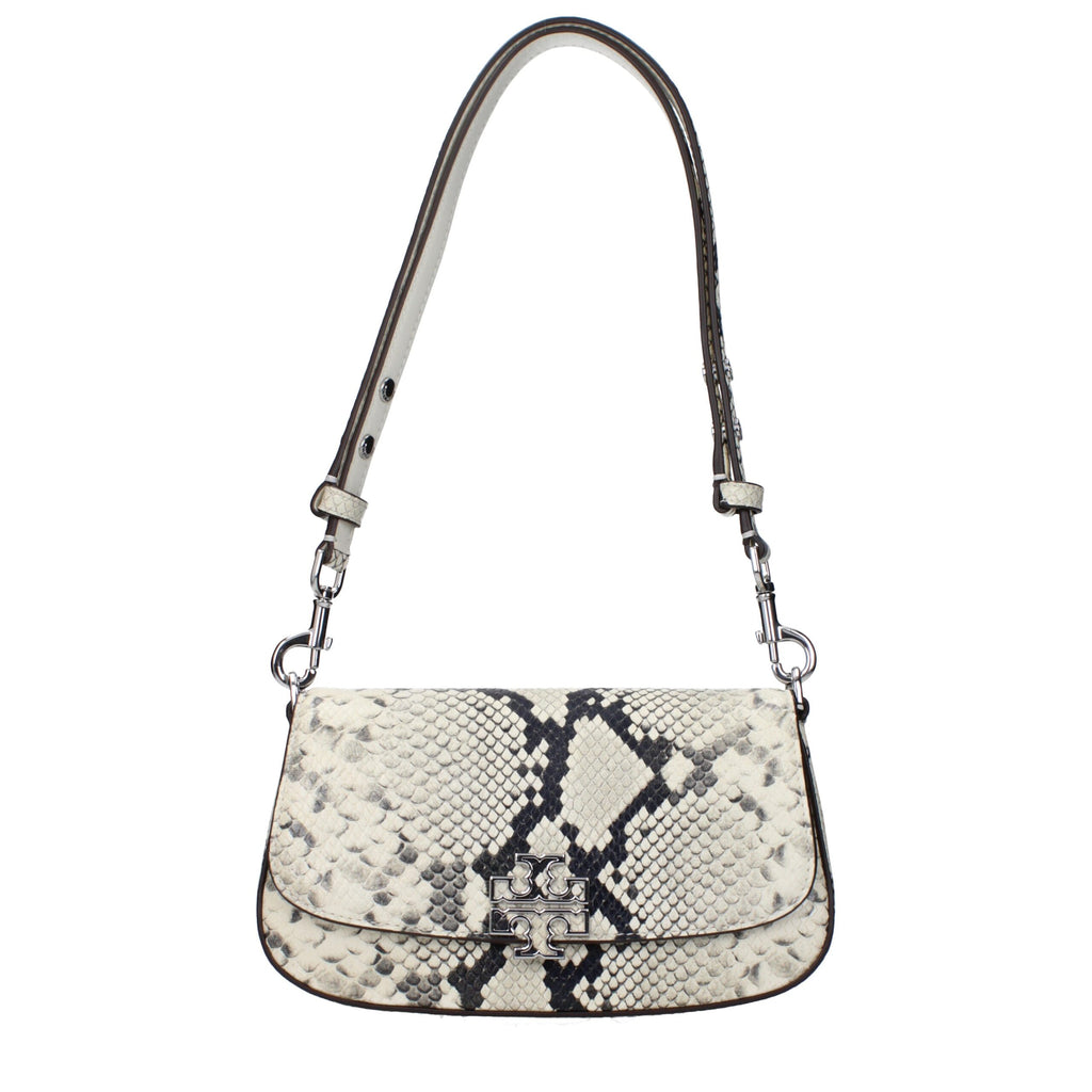 Tory Burch White Leather Shoulder Bag